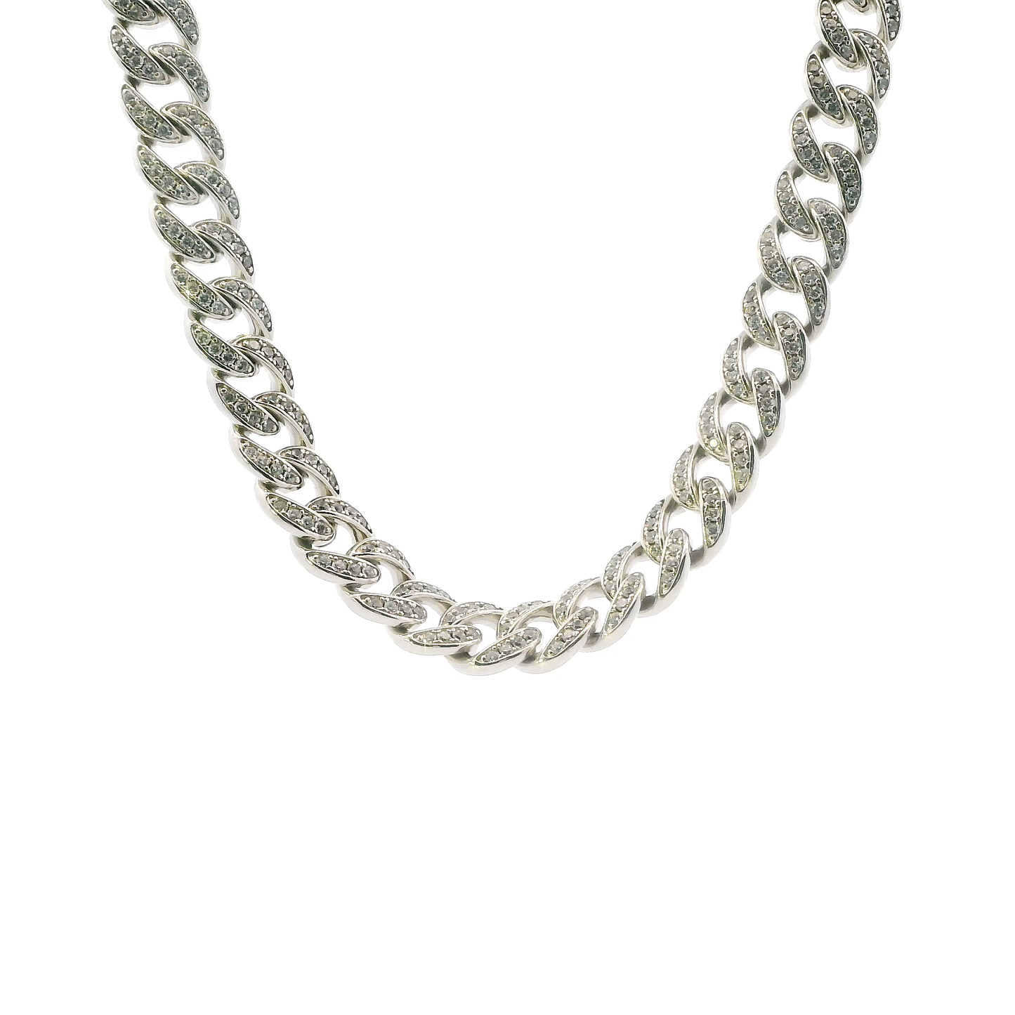 Silver 16" Cz Chain