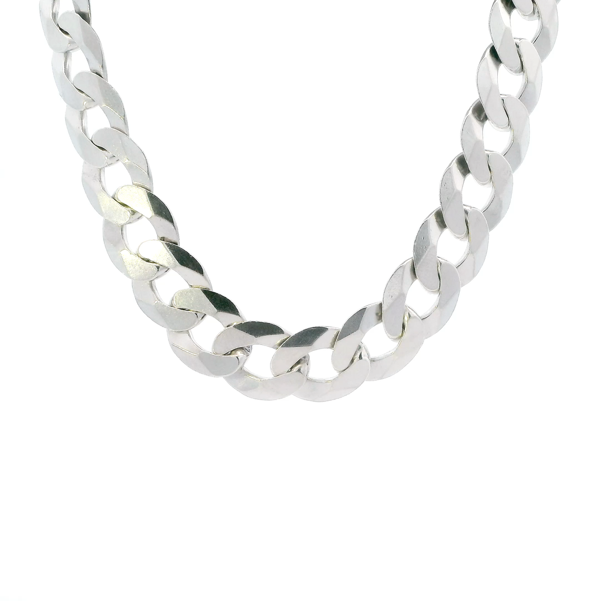Silver 26" Curb Chain