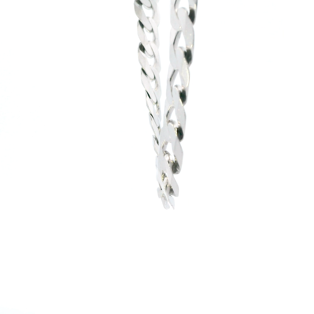 Silver 26" Curb Chain