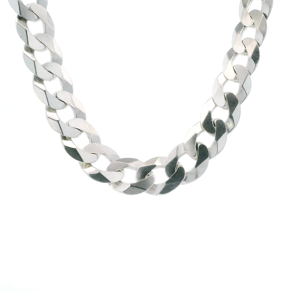 Silver 26" Curb Chain