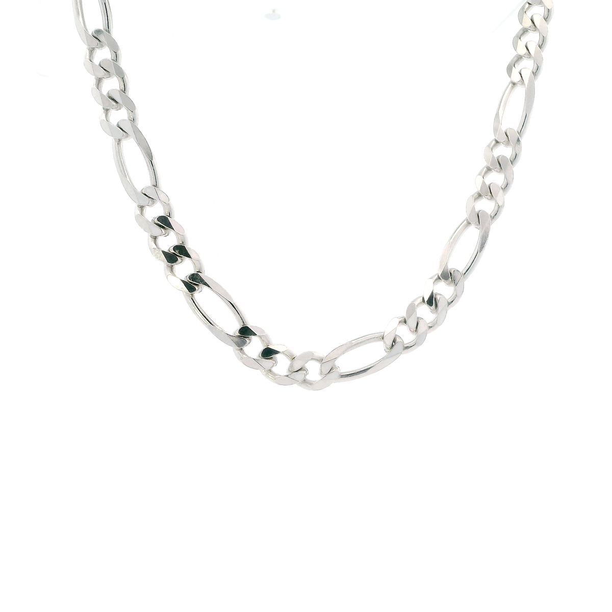 Silver 20" Figaro Chain