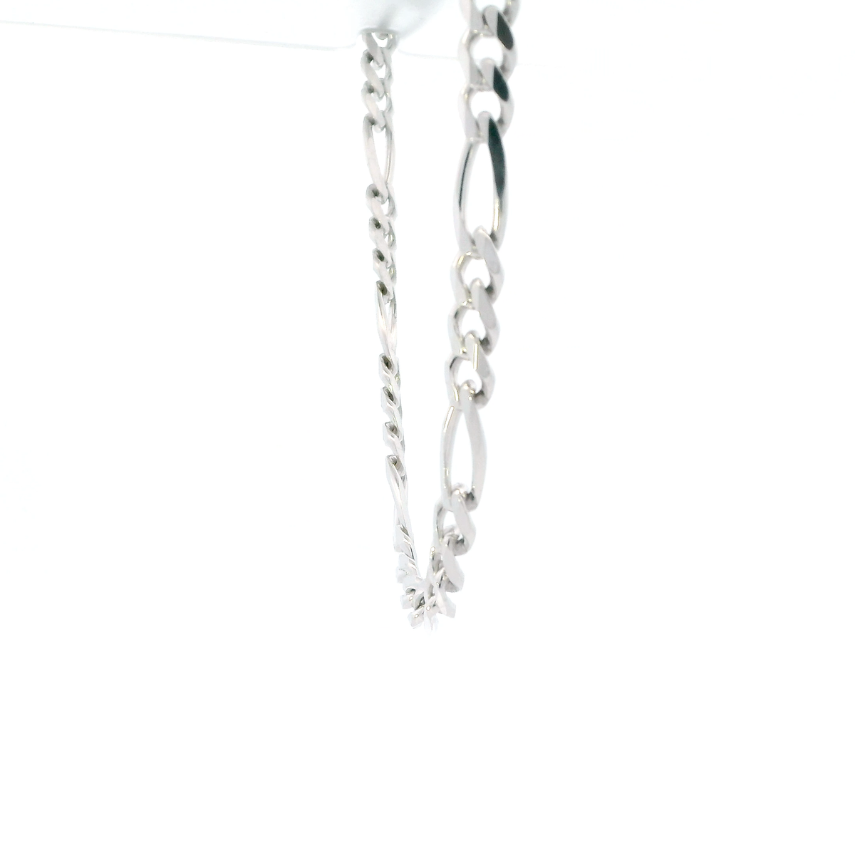 Silver 19" Figaro Chain