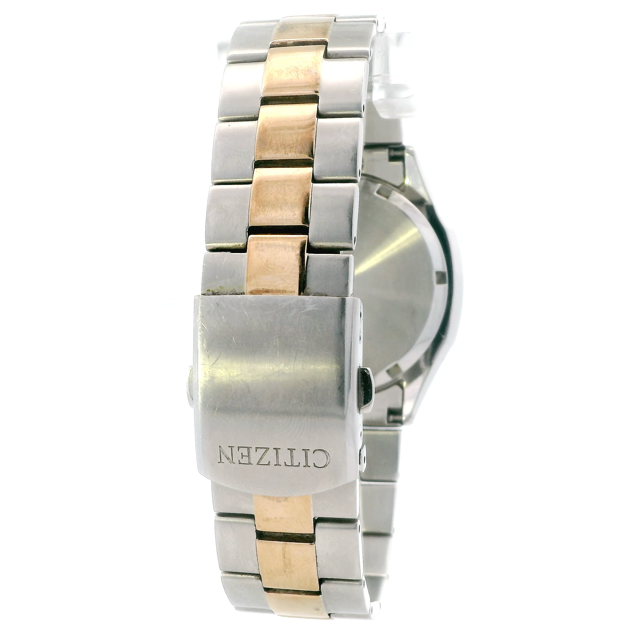 Citizen Eco-Drive Silver & Rose Gold Tone