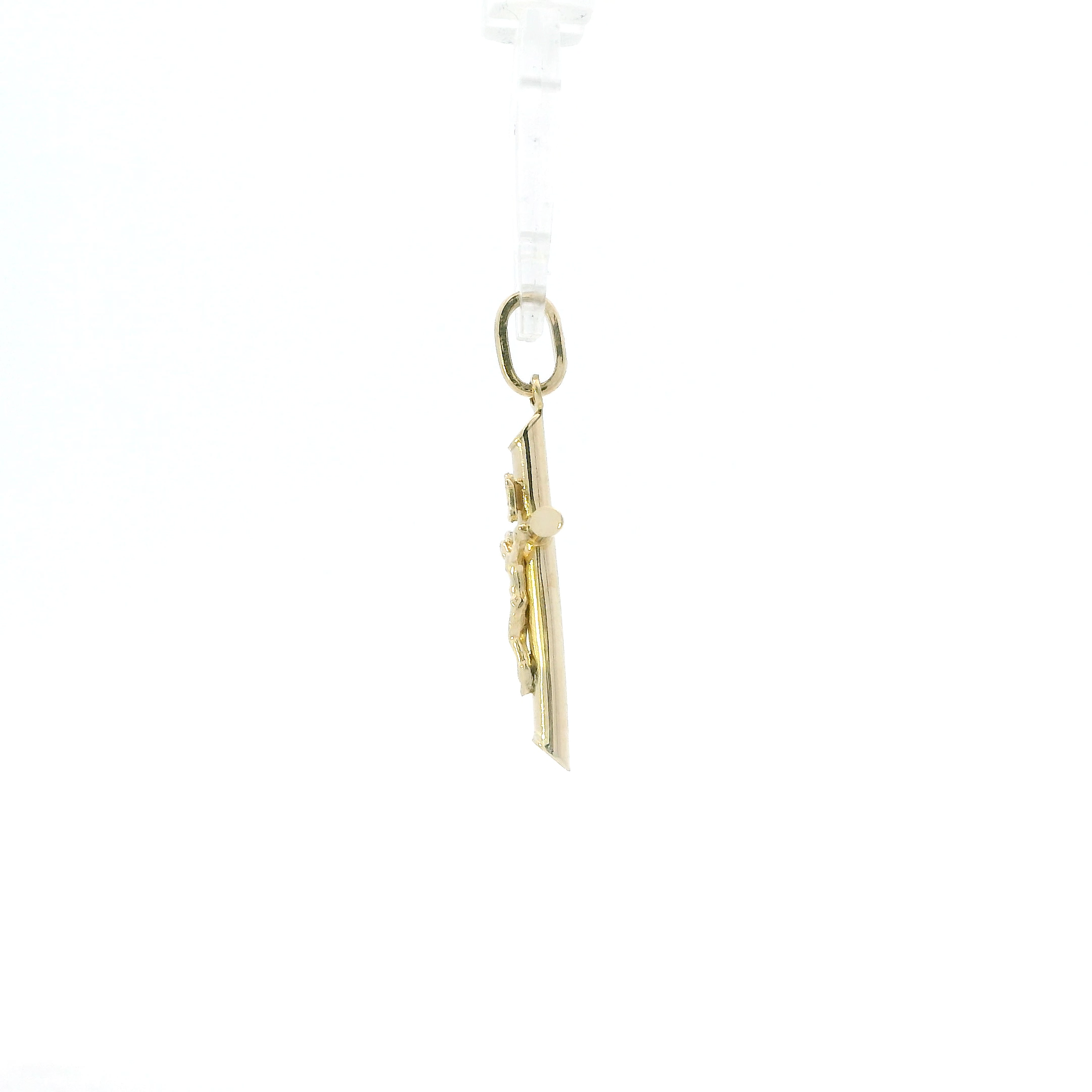 Colgante Crucifijo Oro Amarillo 14K