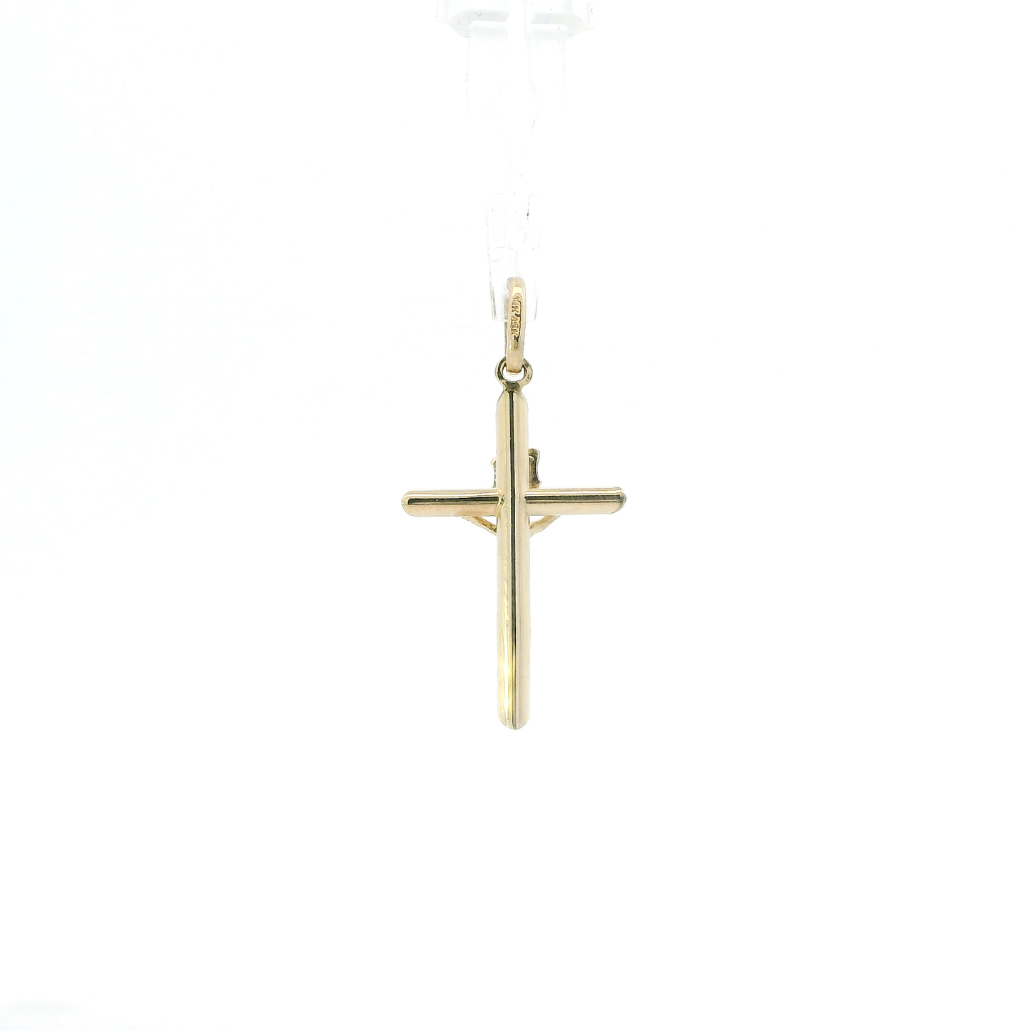 14K Yellow Gold Crucifix Pendant