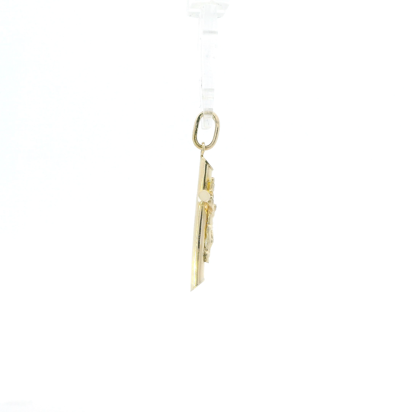 14K Yellow Gold Crucifix Pendant