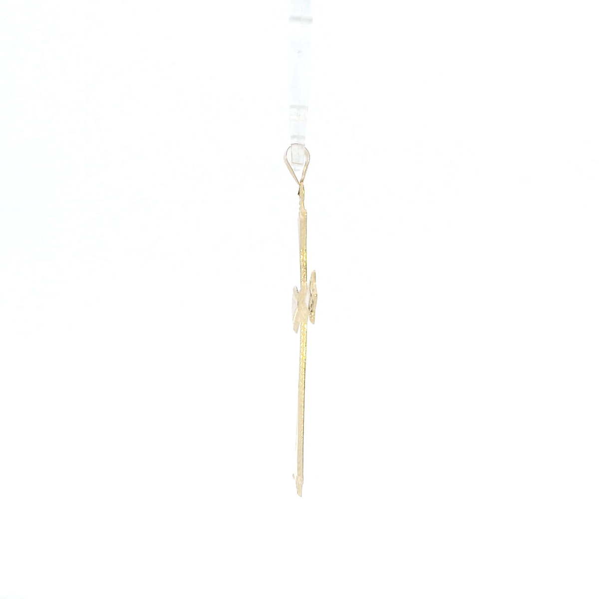 18K Yellow Gold Cross Pendant