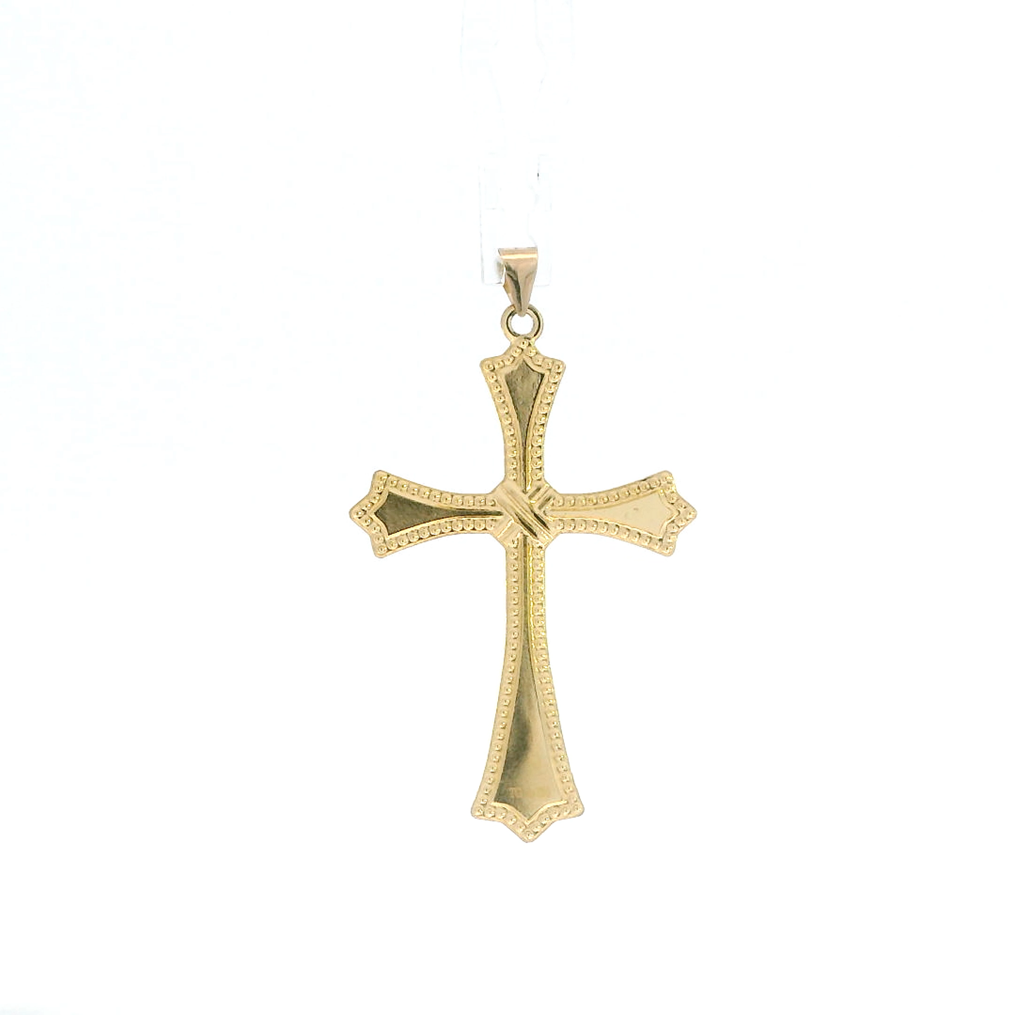 18K Yellow Gold Cross Pendant