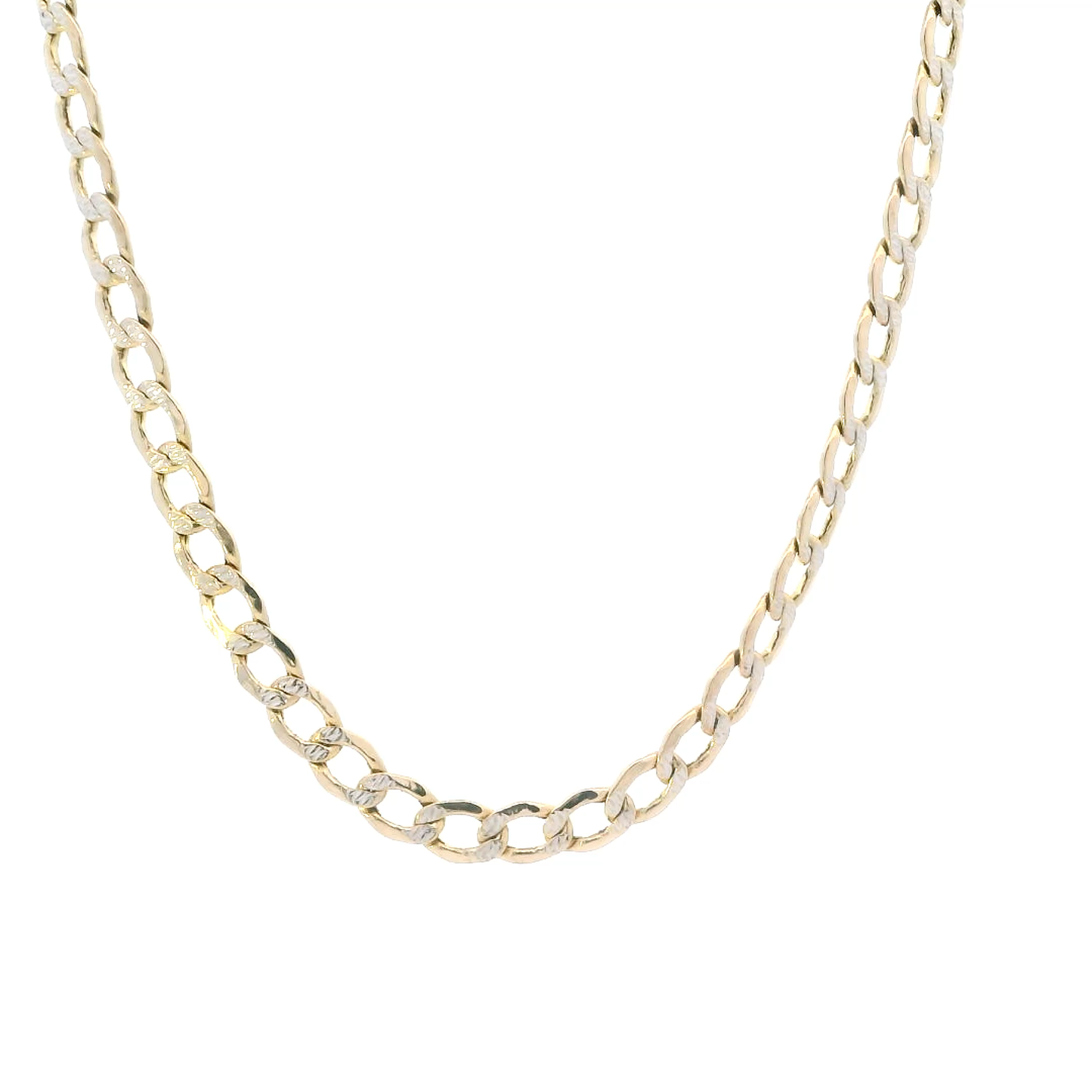 14K Yellow Gold 24" Curb Chain