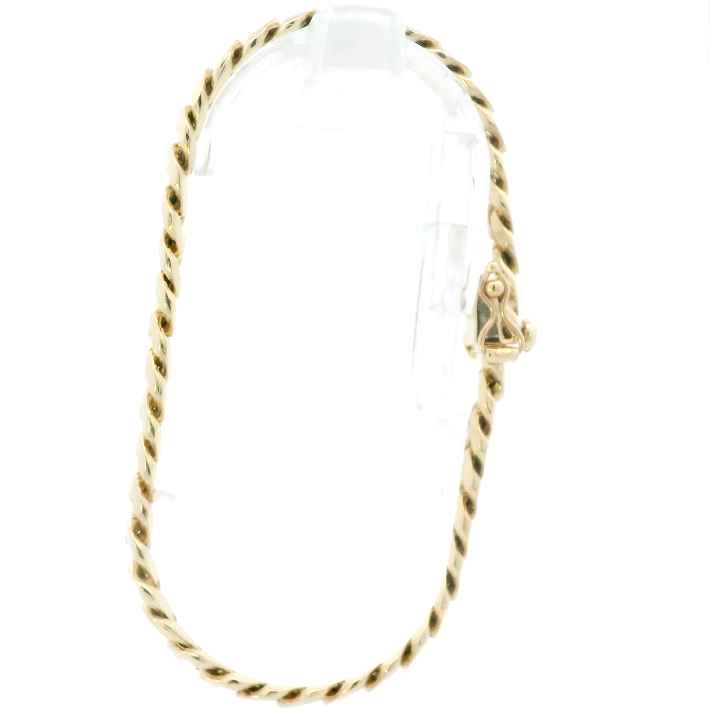 10K Yellow Gold 9" Cuban Link Bracelet