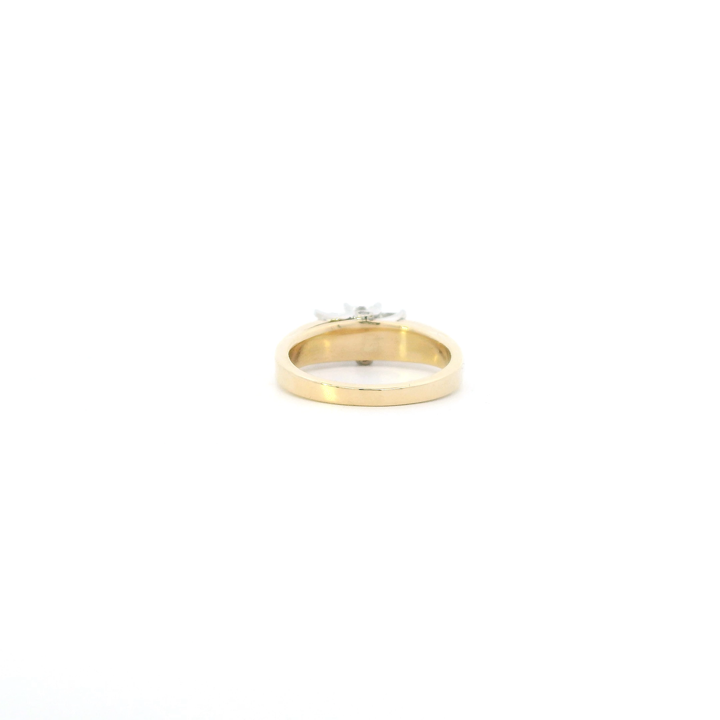 14K Yellow Gold Diamond Womens Ring - 1.01ct