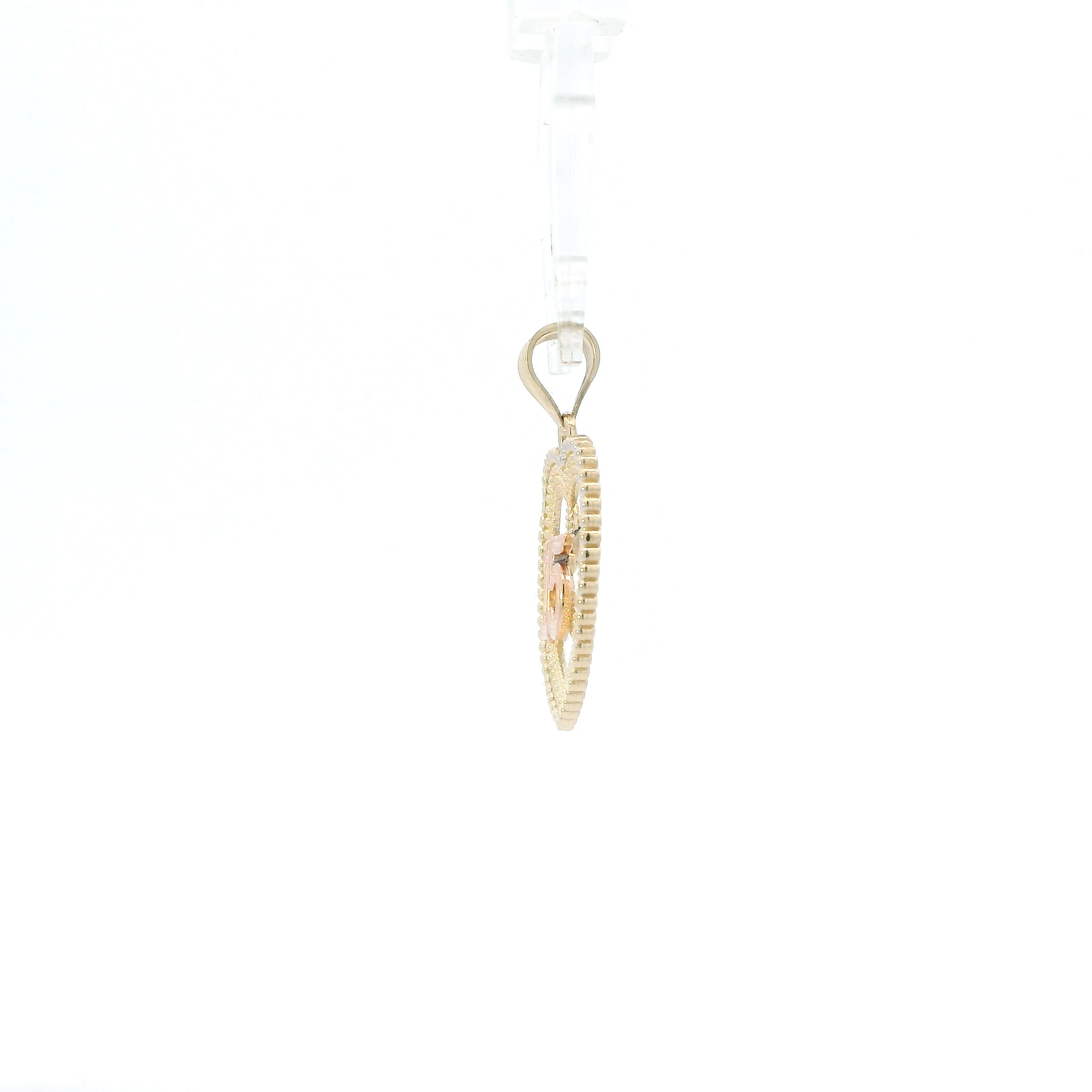 14K Tri Color Gold 
