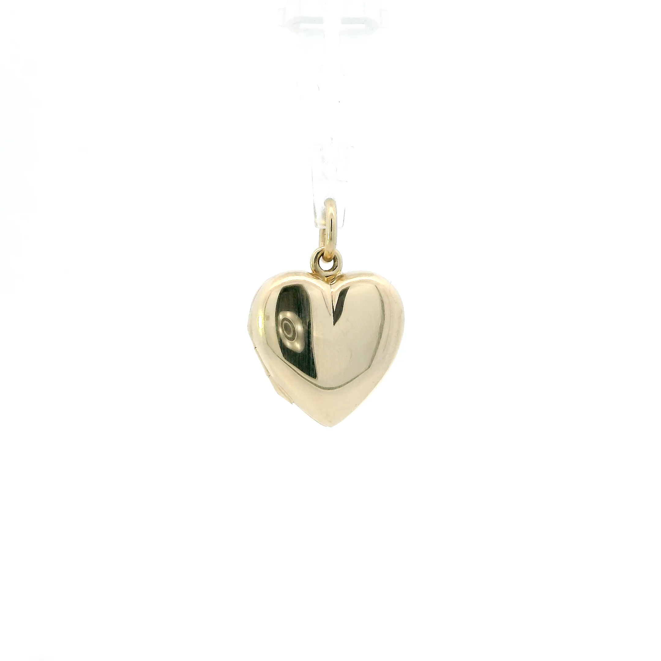 14K Yellow Gold Tiffany & Co Vintage Heart Locket Pendant