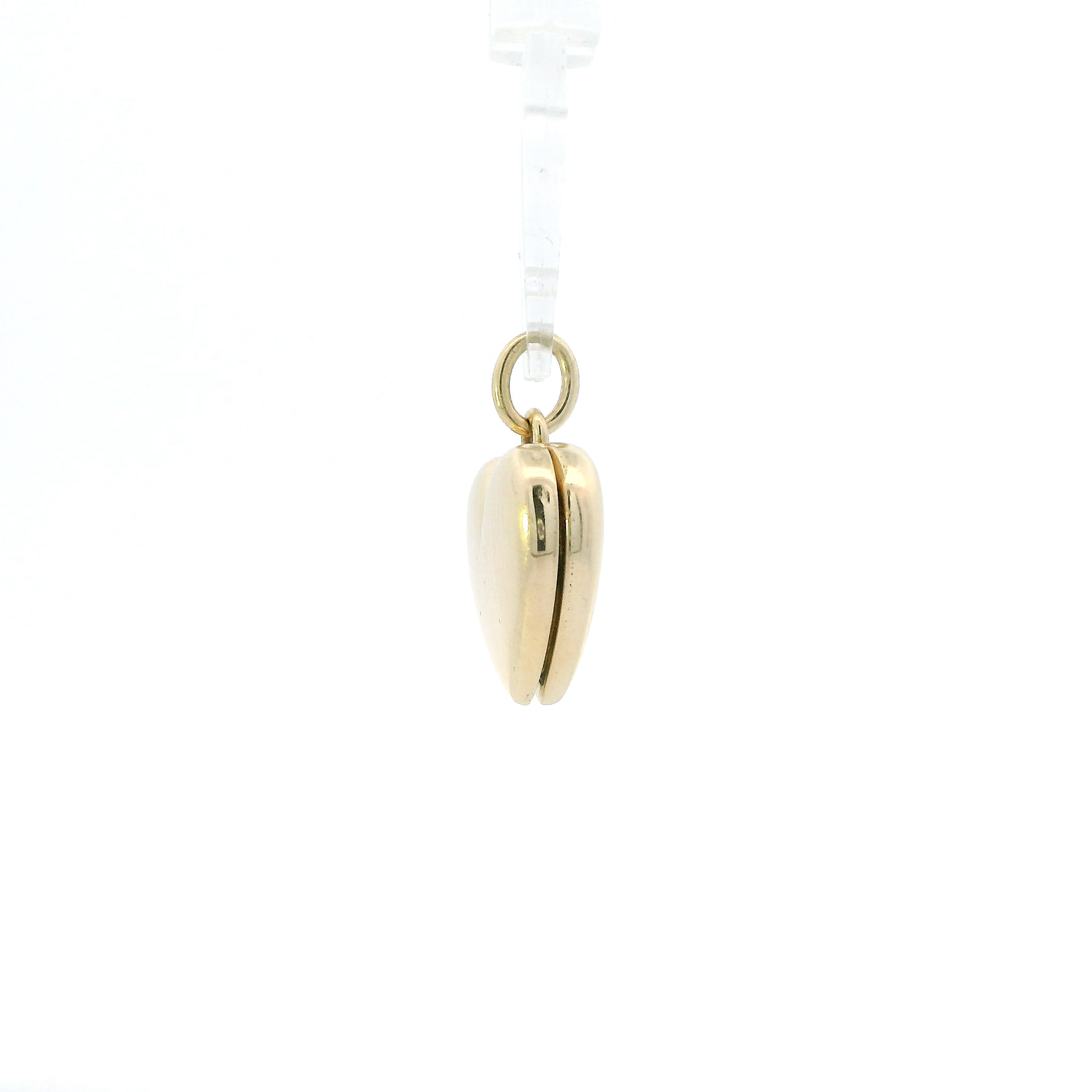 14K Yellow Gold Tiffany & Co Vintage Heart Locket Pendant