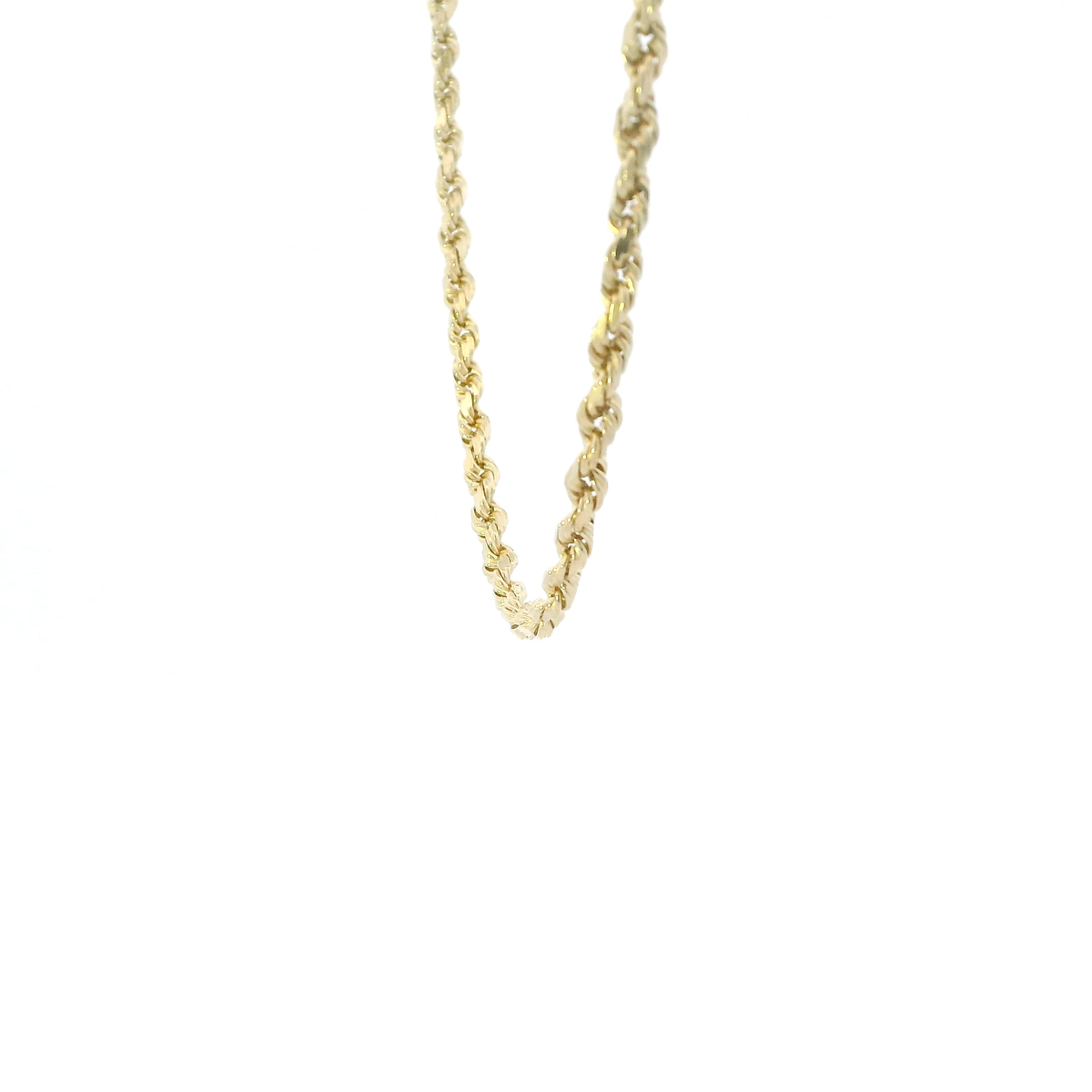 14K Yellow gold 22" Rope Chain