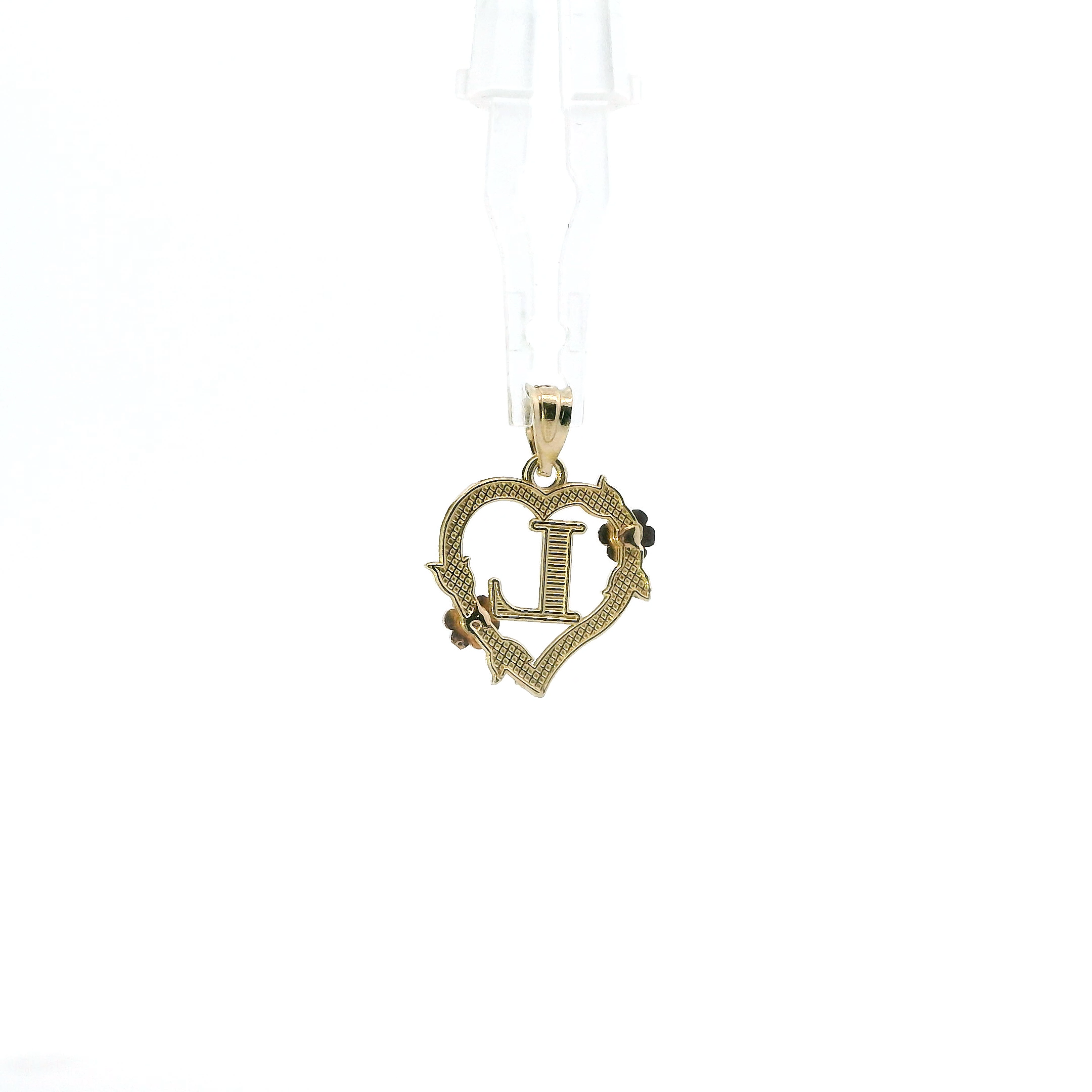 10K Yellow & Rose Gold Letter 
