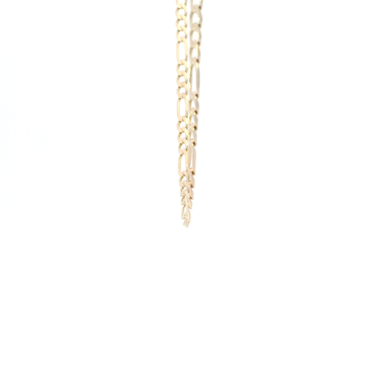 Cadena Figaro de oro amarillo de 14 quilates de 25
