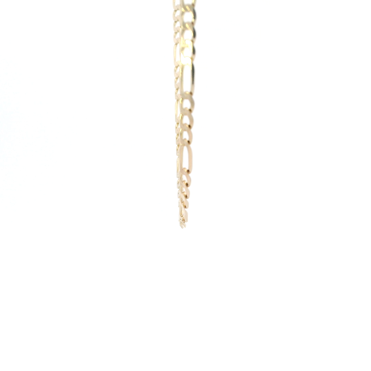 Cadena Figaro de oro amarillo de 14 quilates de 25