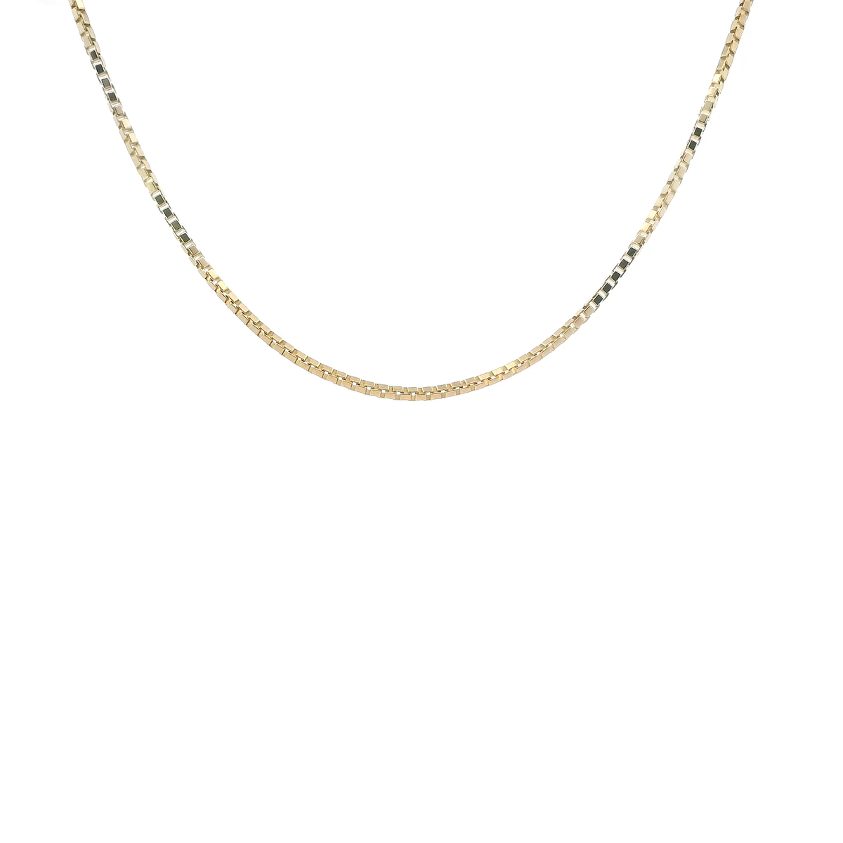 14K Yellow Gold 24.5" Box Chain