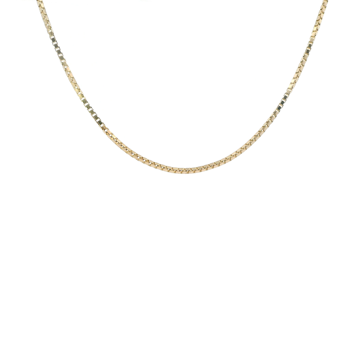 14K Yellow Gold 24.5" Box Chain