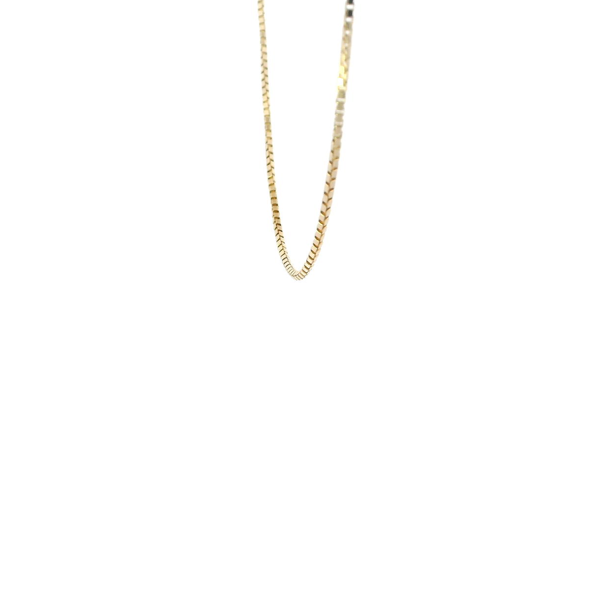 14K Yellow Gold 24.5" Box Chain