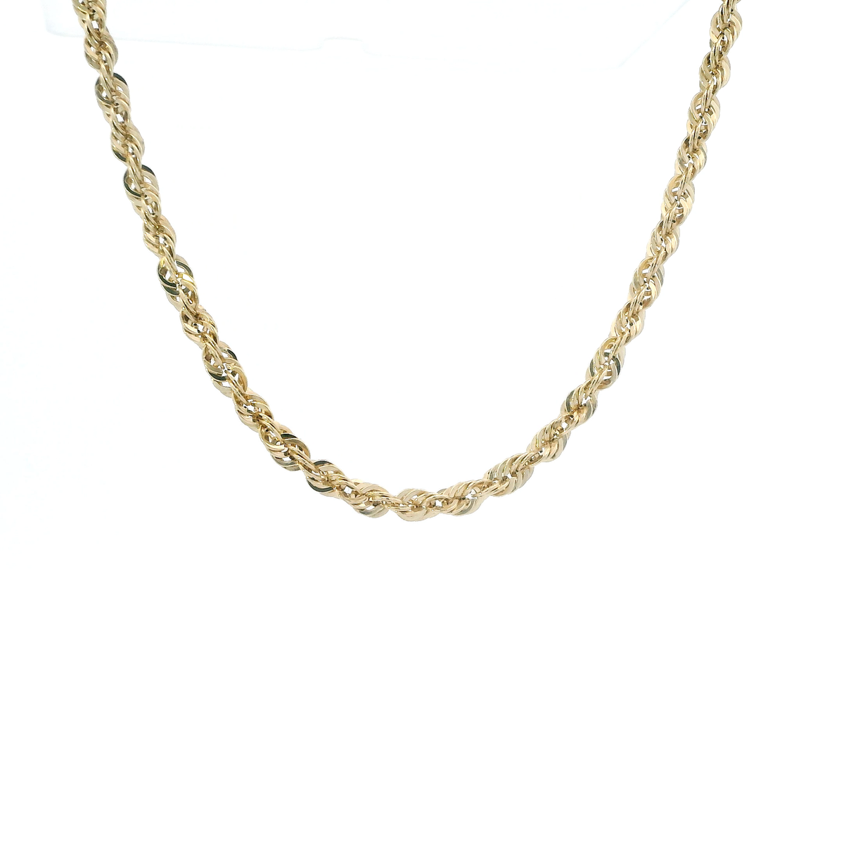 10K Yellow Gold 24" Rope Chain