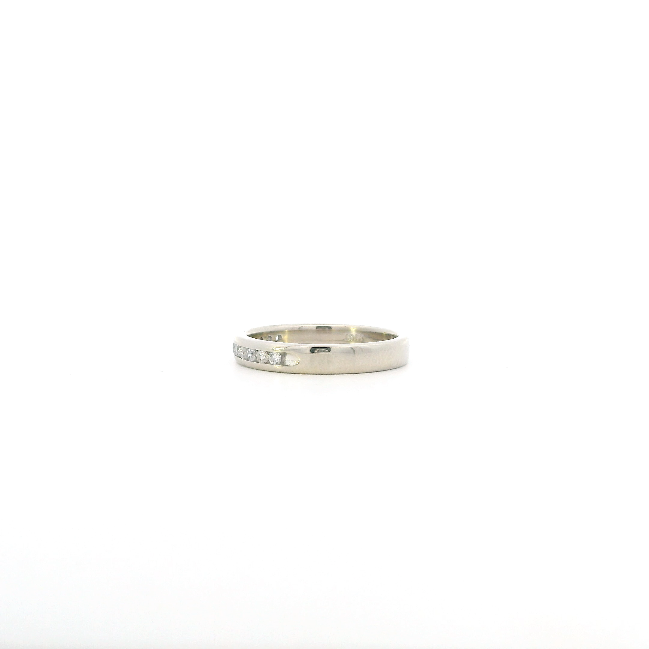 14K White Gold Diamond Womens Ring - 0.24ct