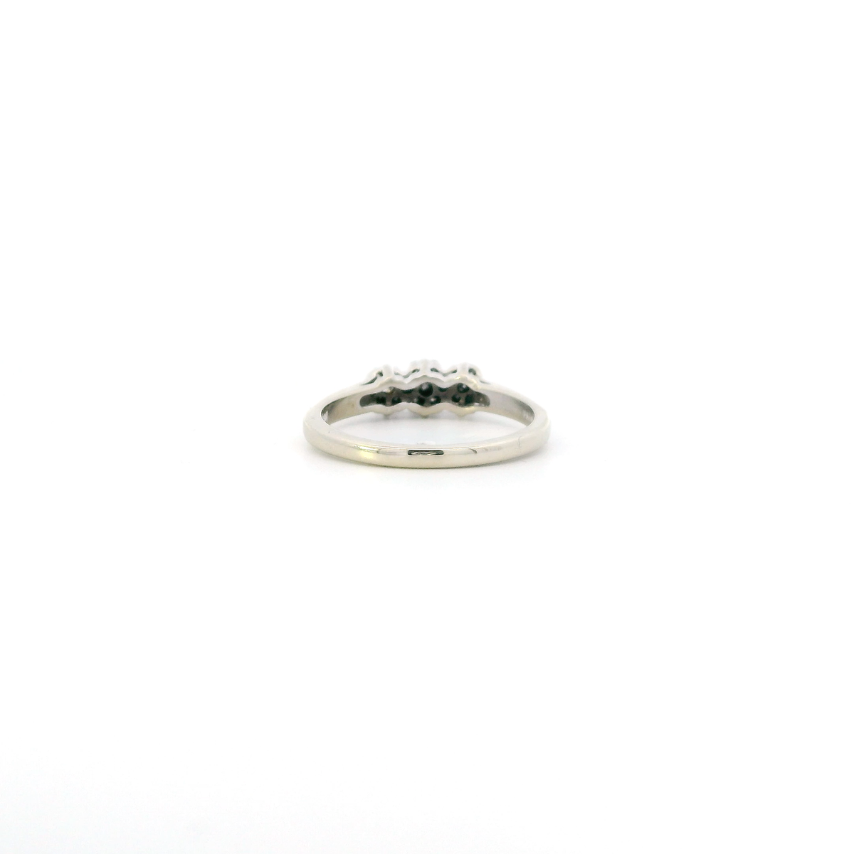 14K White Gold Diamond Womens Ring - 0.20ct