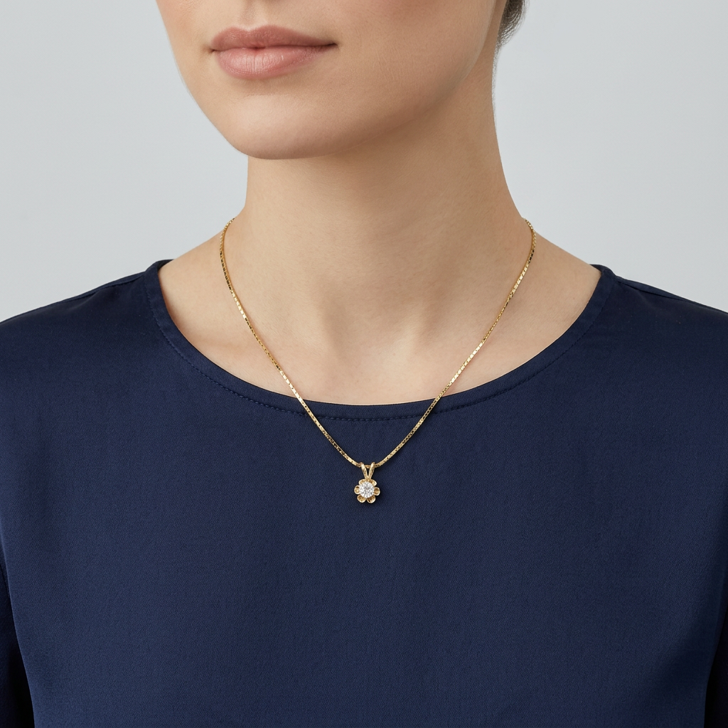 14K Oro Amarillo 18