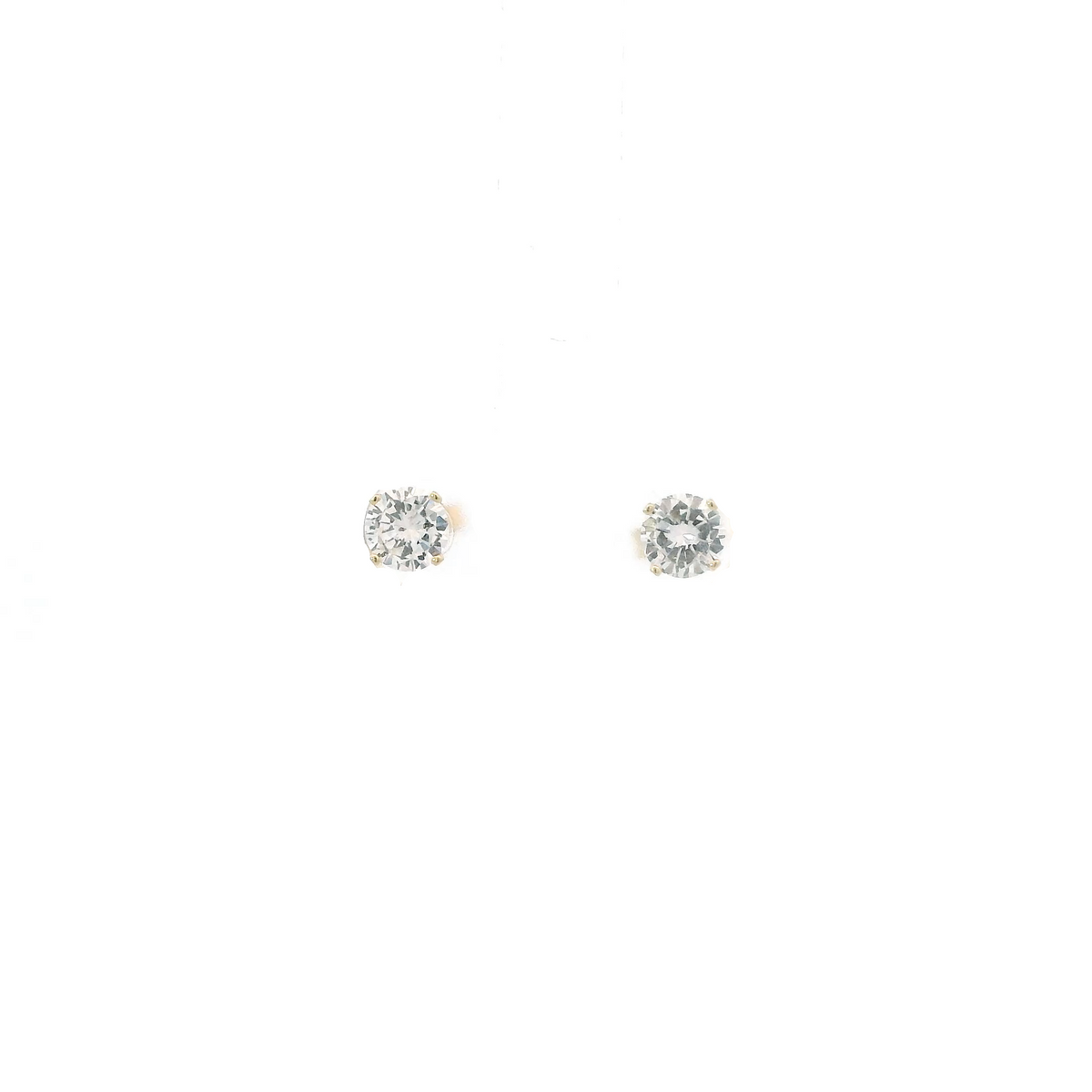 14K Yellow Gold Diamond Earrings - 1.16ct