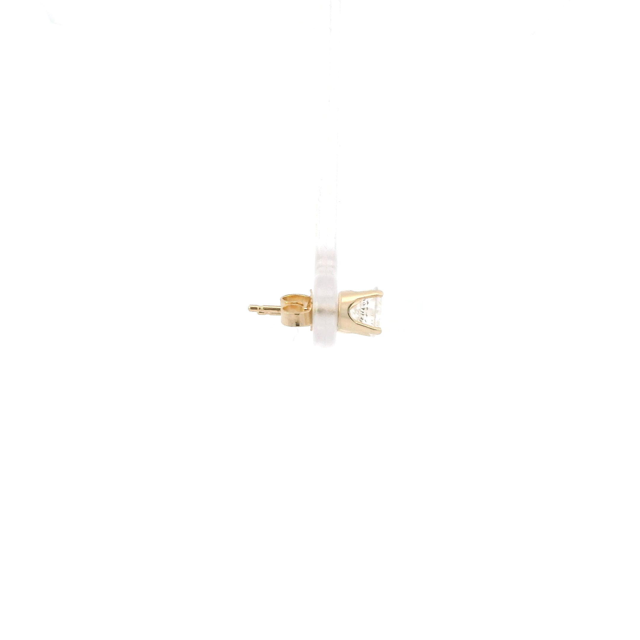 14K Yellow Gold Diamond Earrings - 1.16ct