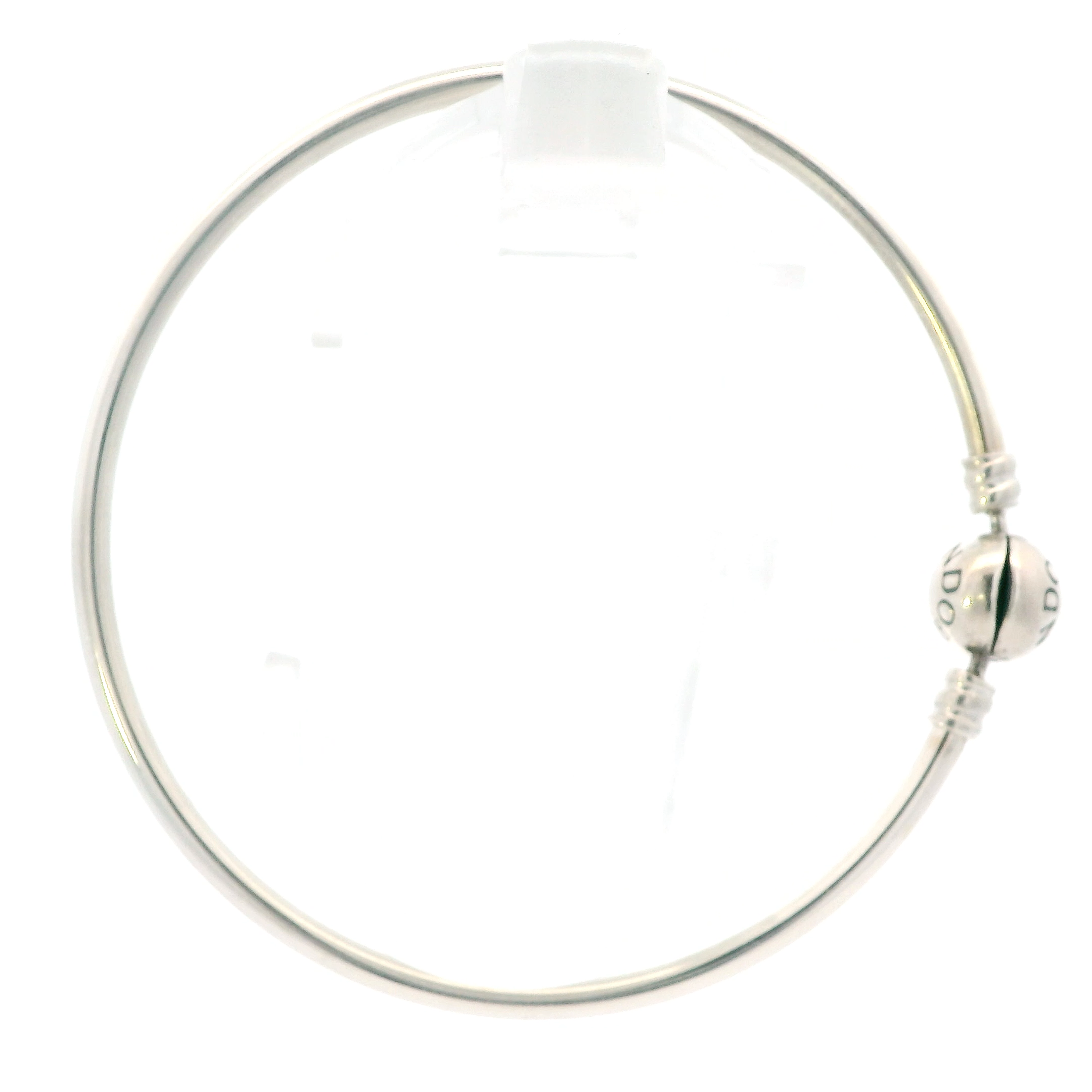 Silver Pandora Moments Bangle Bracelet