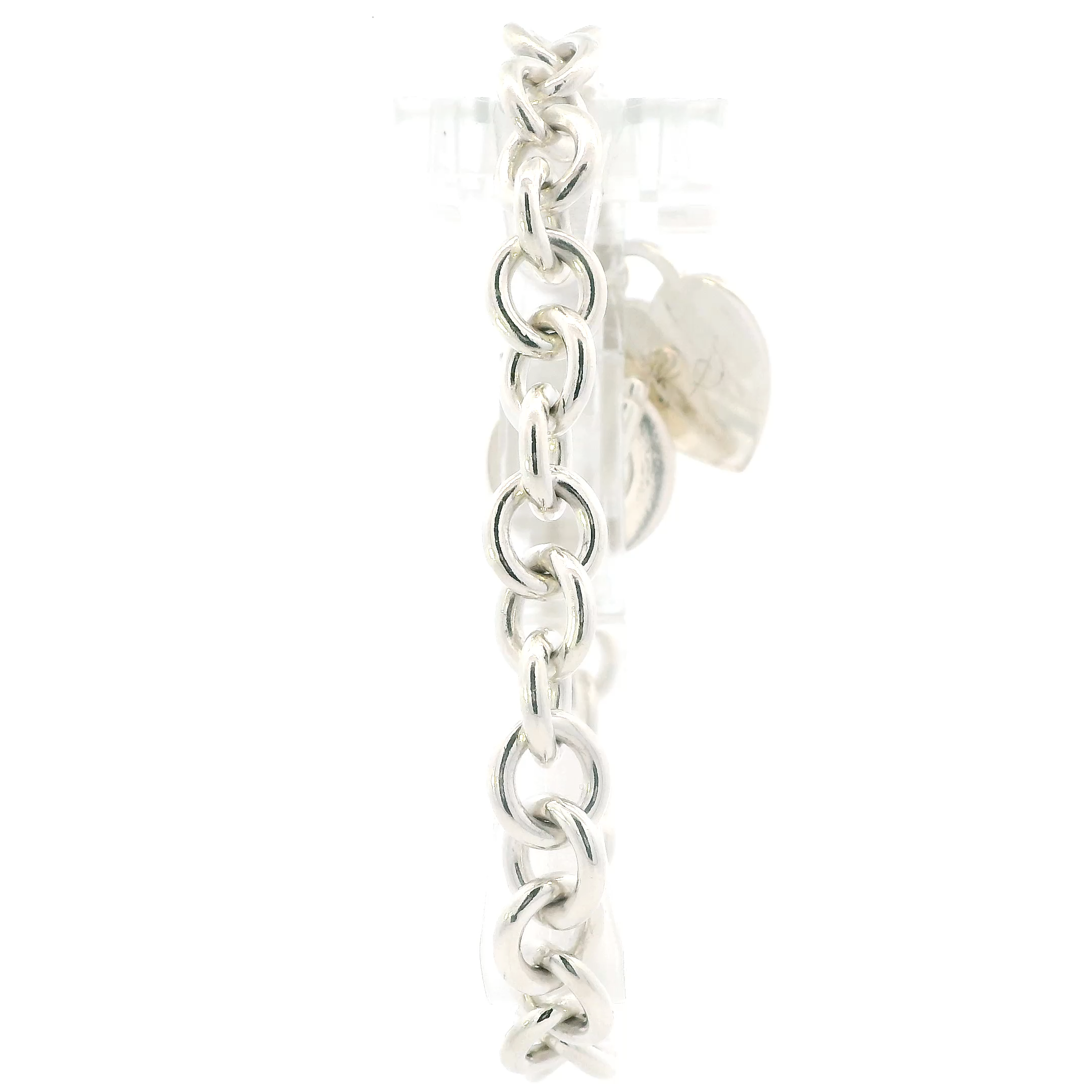 Tiffany & Co. Return To Tiffany Silver Heart Tag Toggle Bracelet