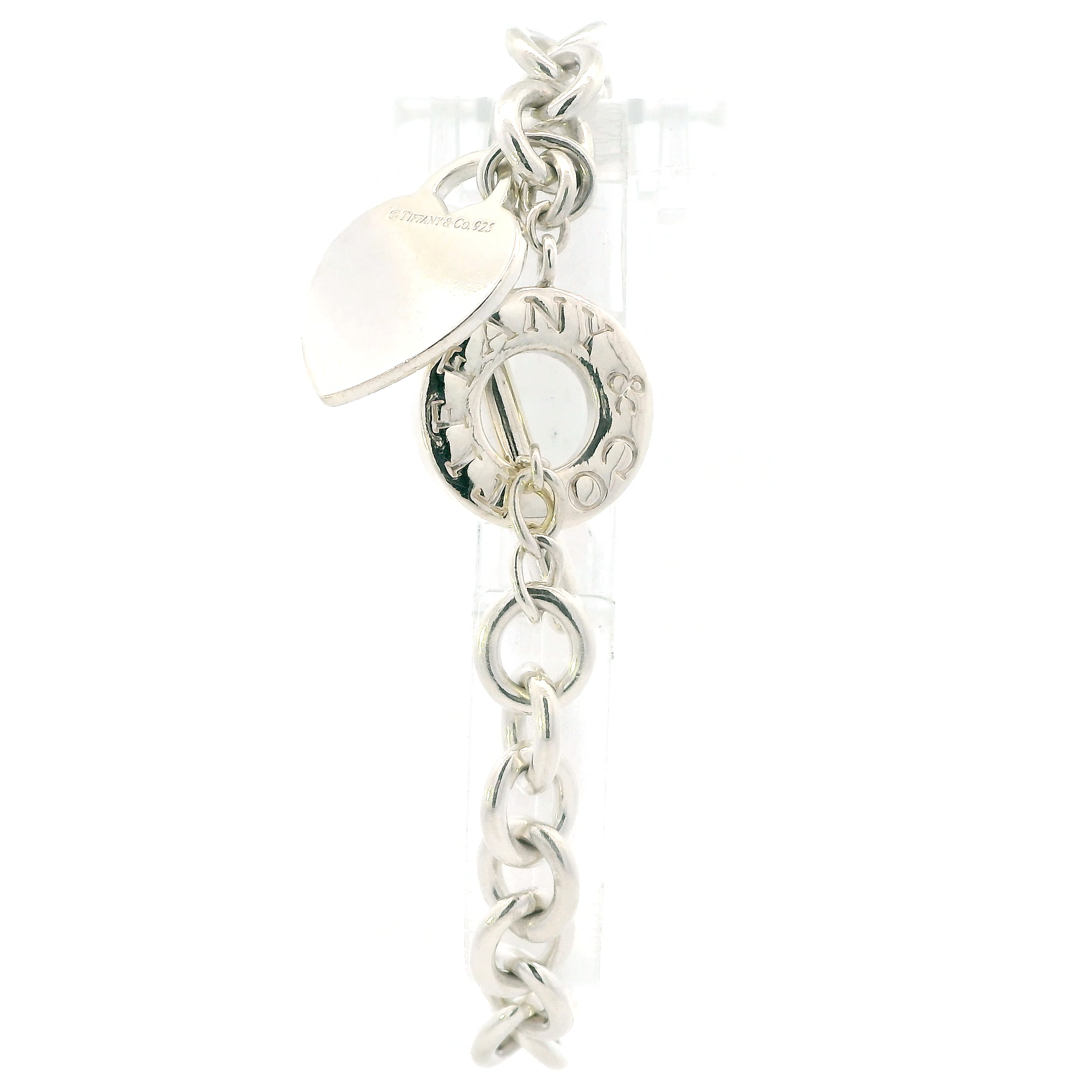 Tiffany & Co. Return To Tiffany Silver Heart Tag Toggle Bracelet