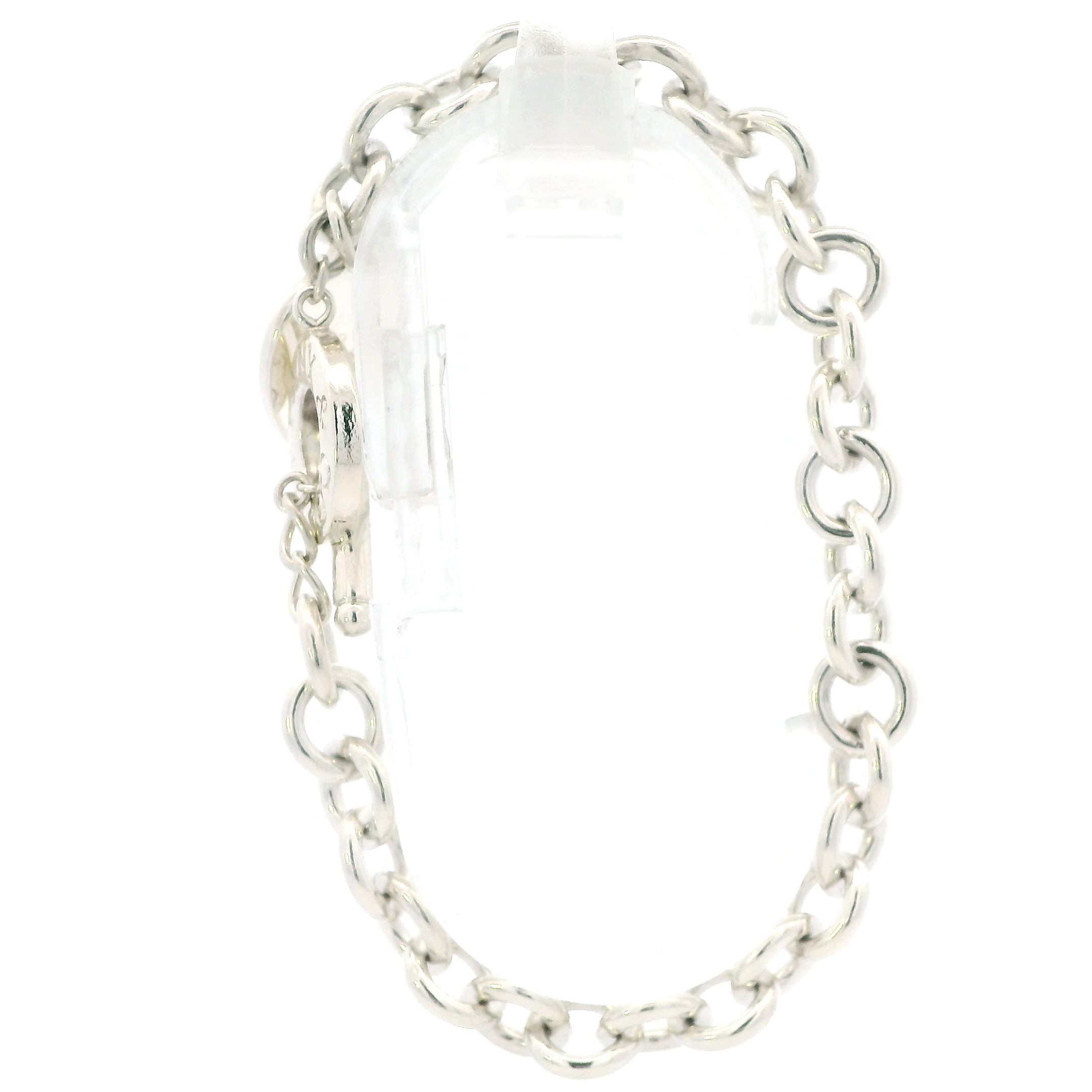 Tiffany & Co. Return To Tiffany Silver Heart Tag Toggle Bracelet