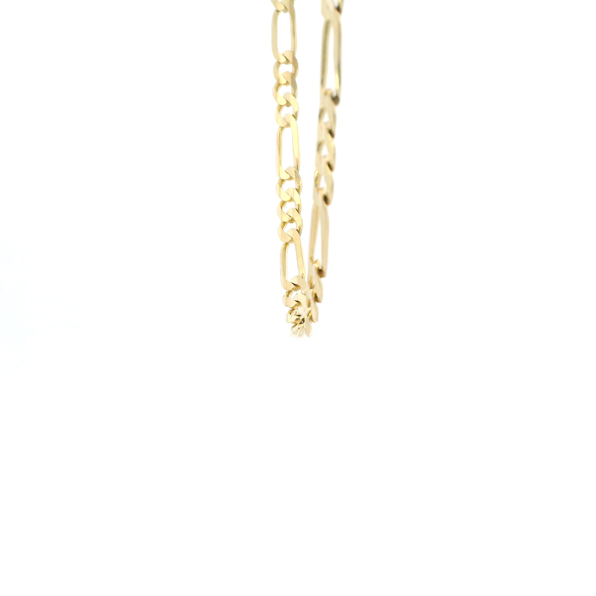 14K Yellow Gold 24" Figaro Chain