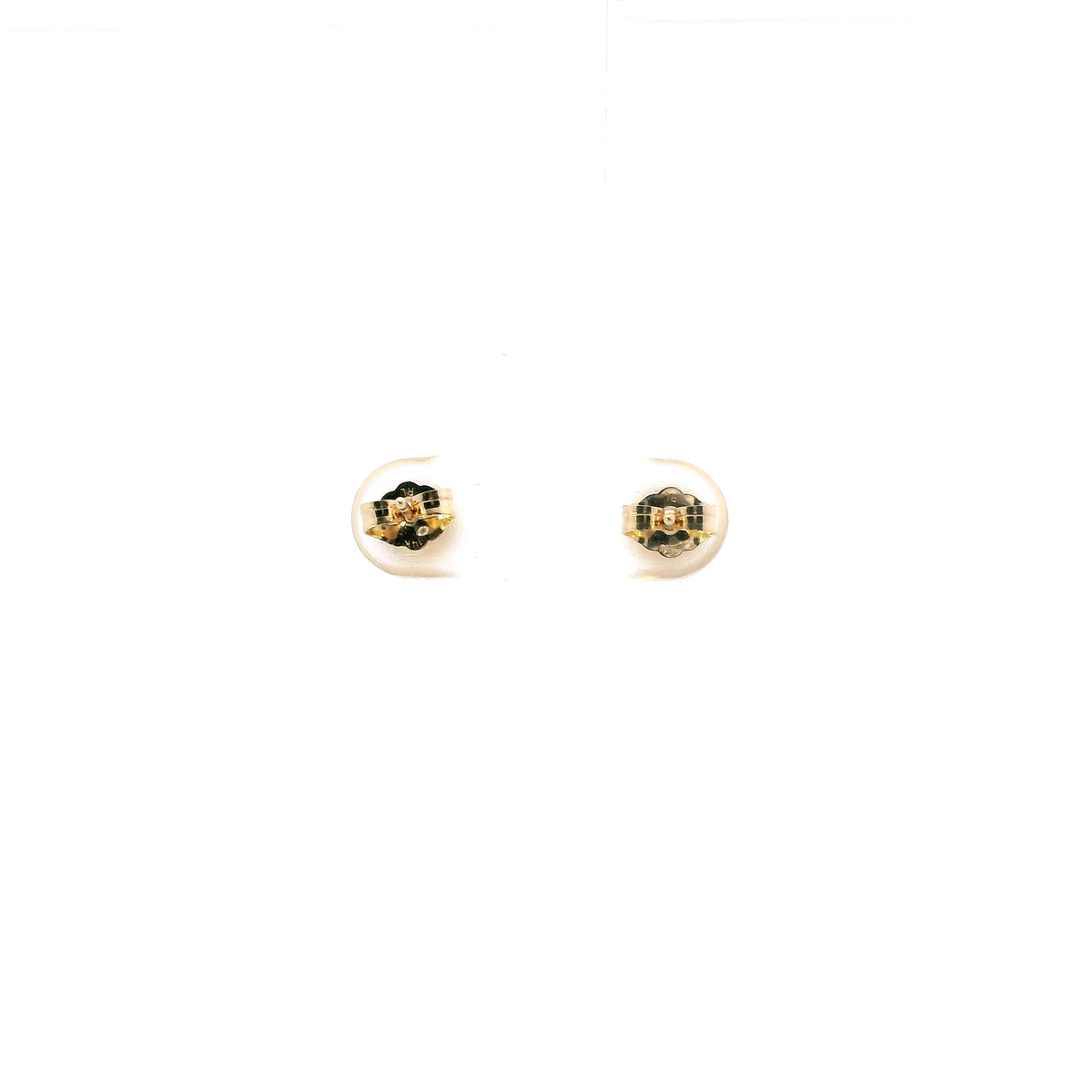 14K Yellow Gold Ball Stud Earrings