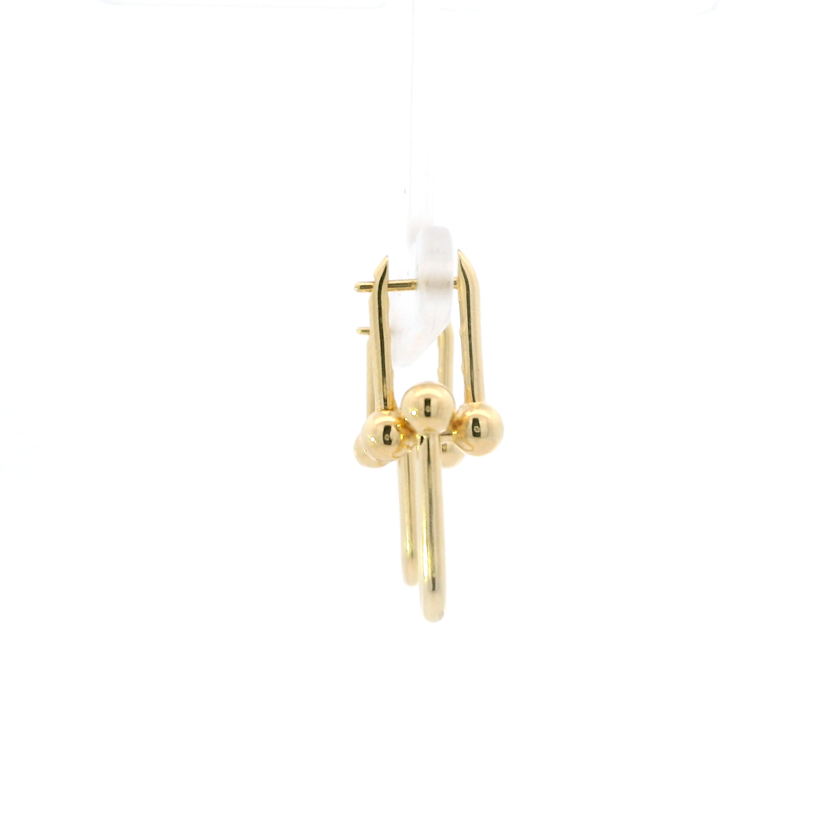 18K Yellow Gold Hardwear Link Dangle Earrings