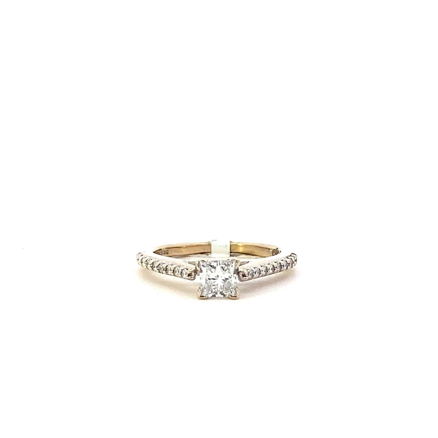 18K White Gold Women's Diamond Ring - 0.48ct - ipawnishop.com