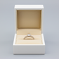 18K White Gold Women's Diamond Ring - 0.48ct