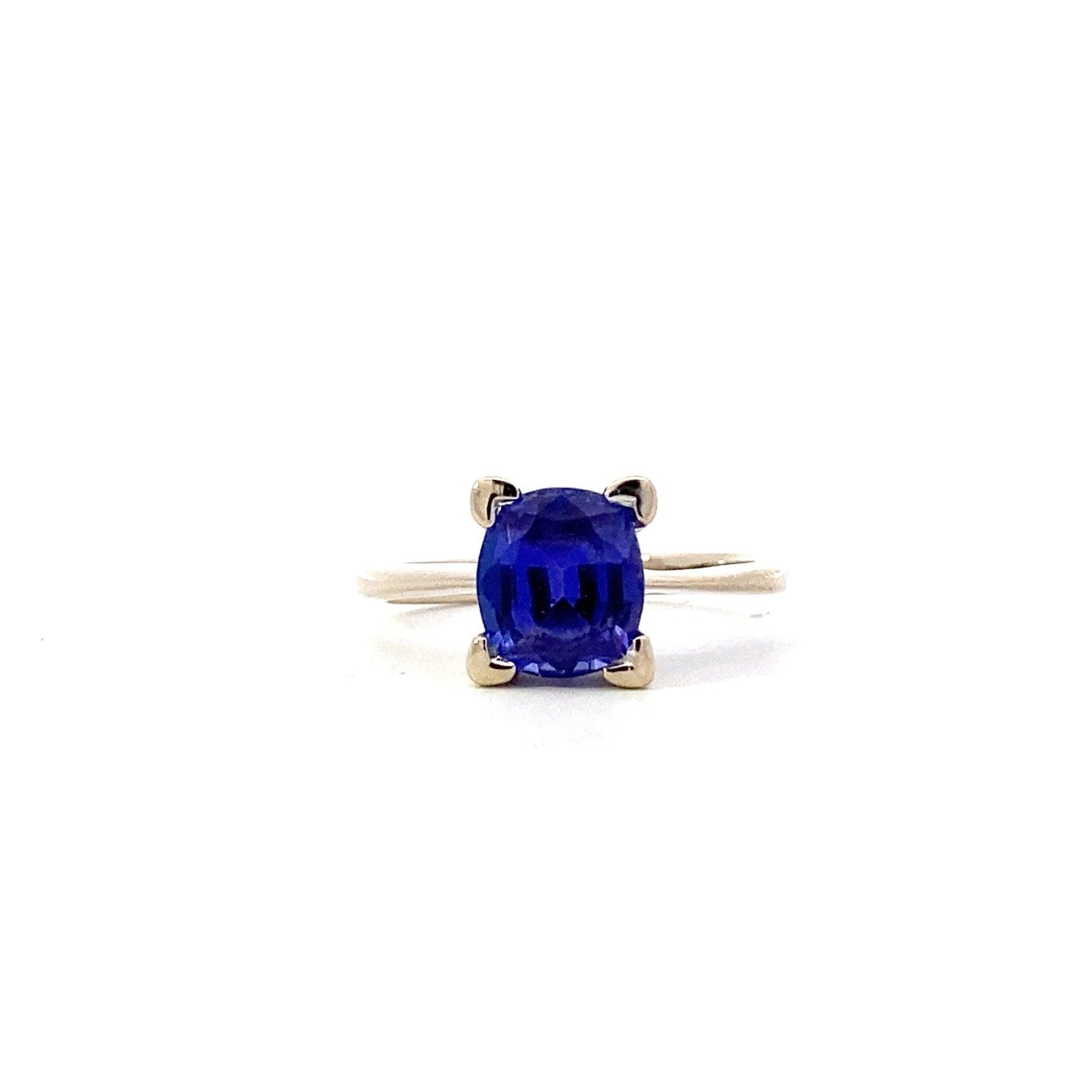 18K White Gold Women's Tanzanite Ring - ipawnishop.com