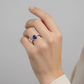 18K White Gold Women's Tanzanite Ring