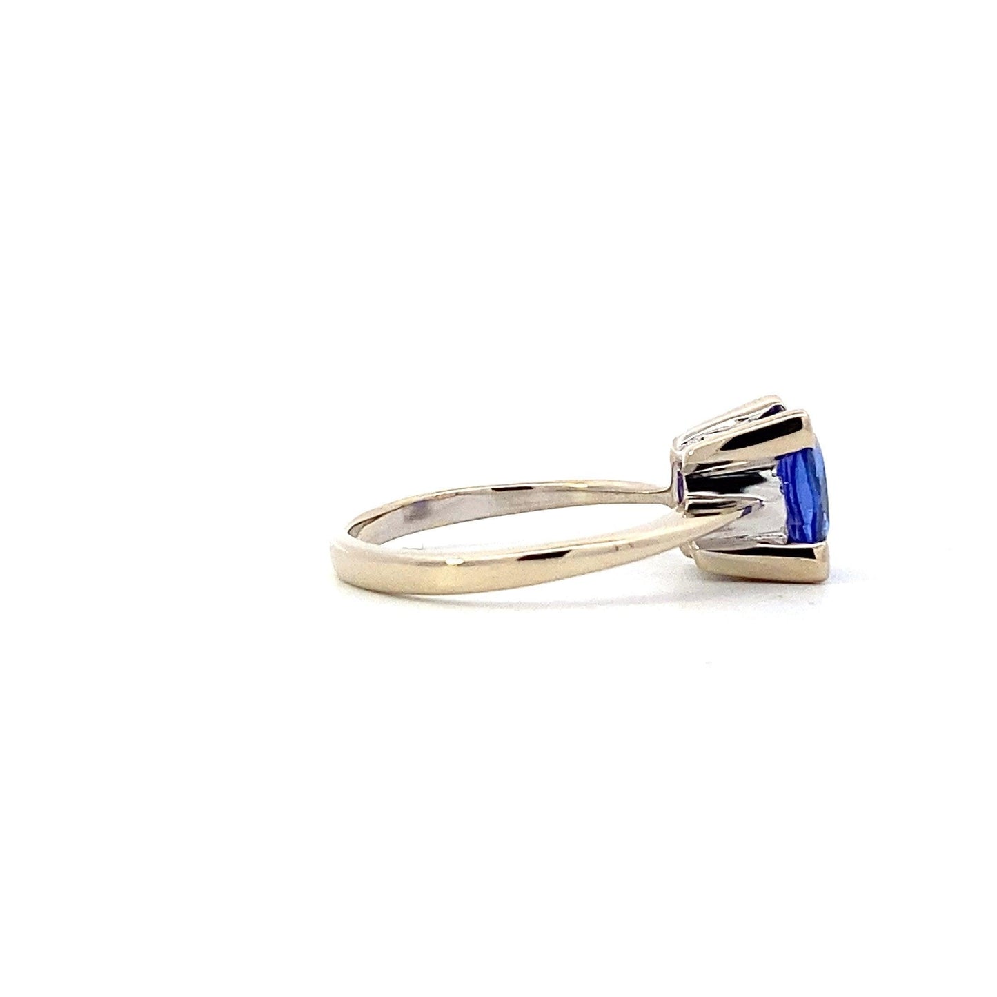 18K White Gold Women's Tanzanite Ring - ipawnishop.com