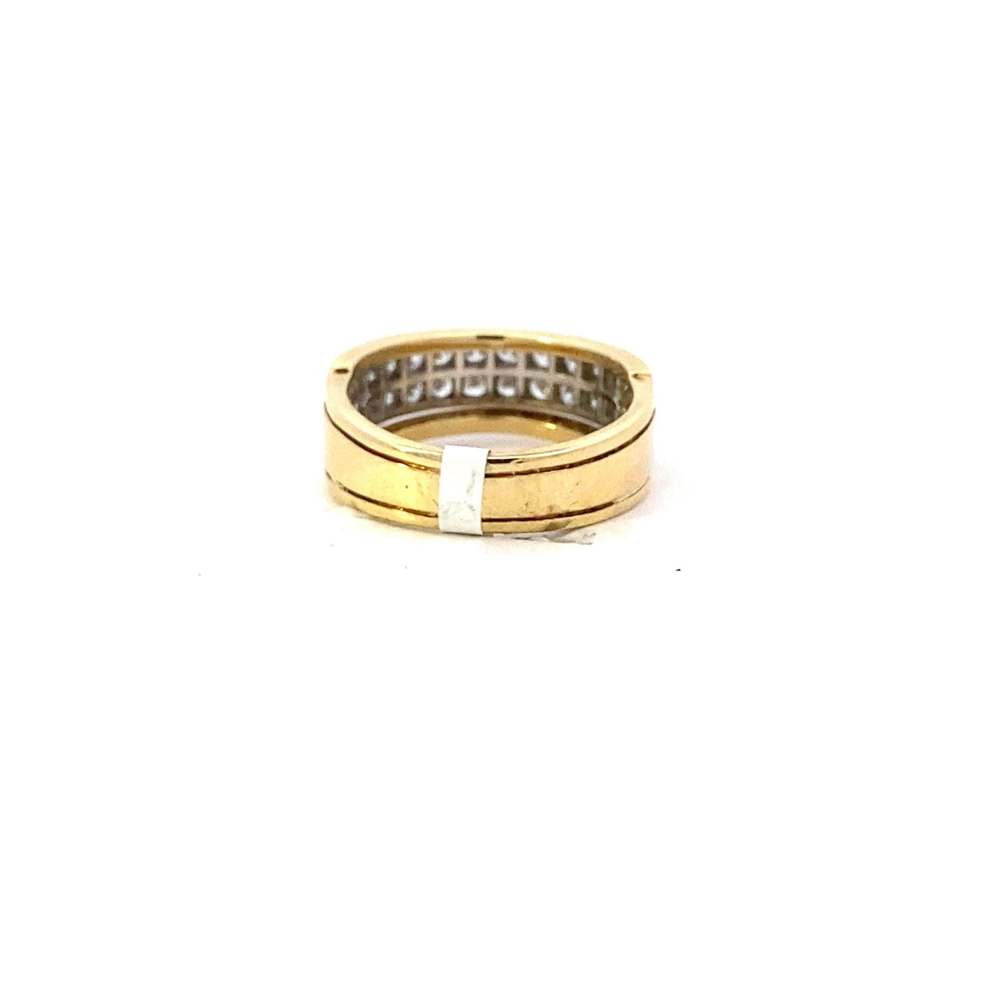 18K Yellow & White Gold Women's Diamond Ring - 0.55ct - ipawnishop.com