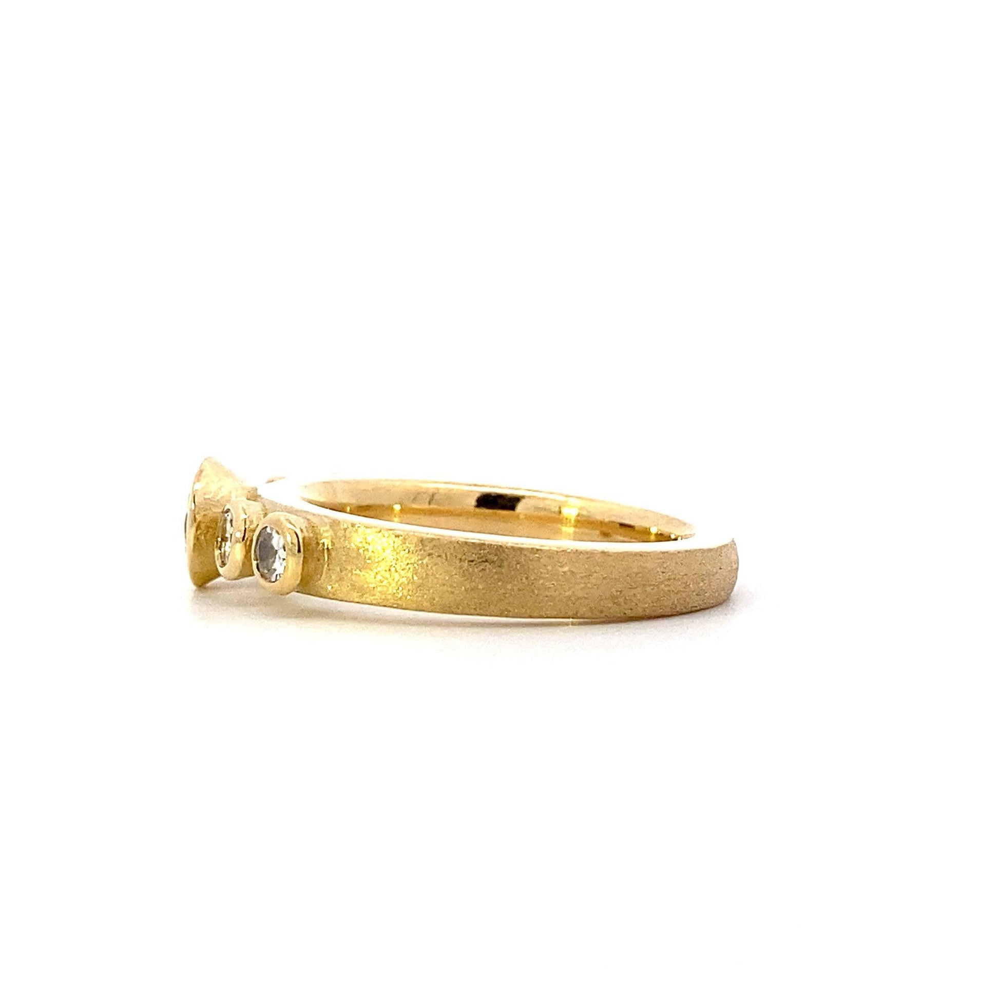 Anillo de Diamantes para Mujer en Oro Amarillo 18K - 1.33ct - ipawnishop.com