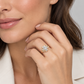 18K Yellow Gold Women's Diamond Ring - 1.63ct