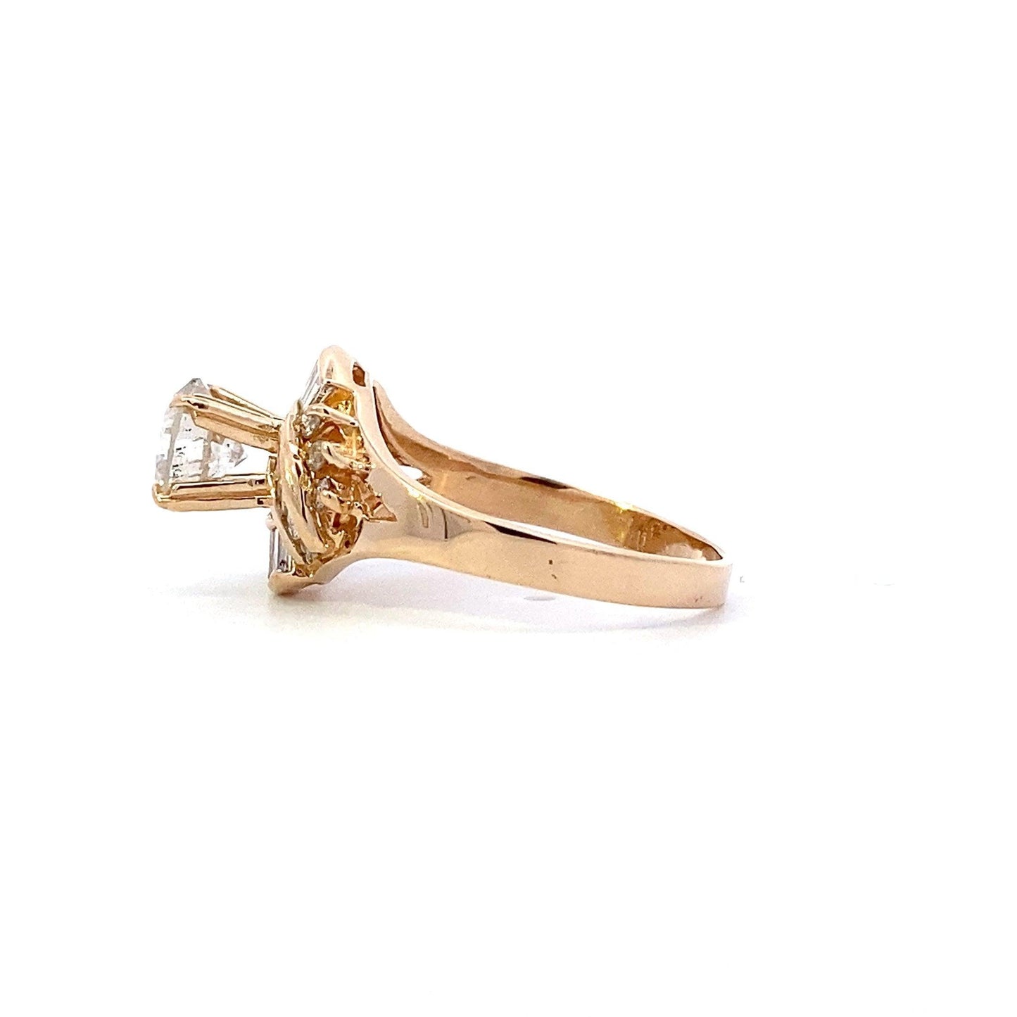 18K Yellow Gold Women's Diamond Ring - 1.63ct - ipawnishop.com