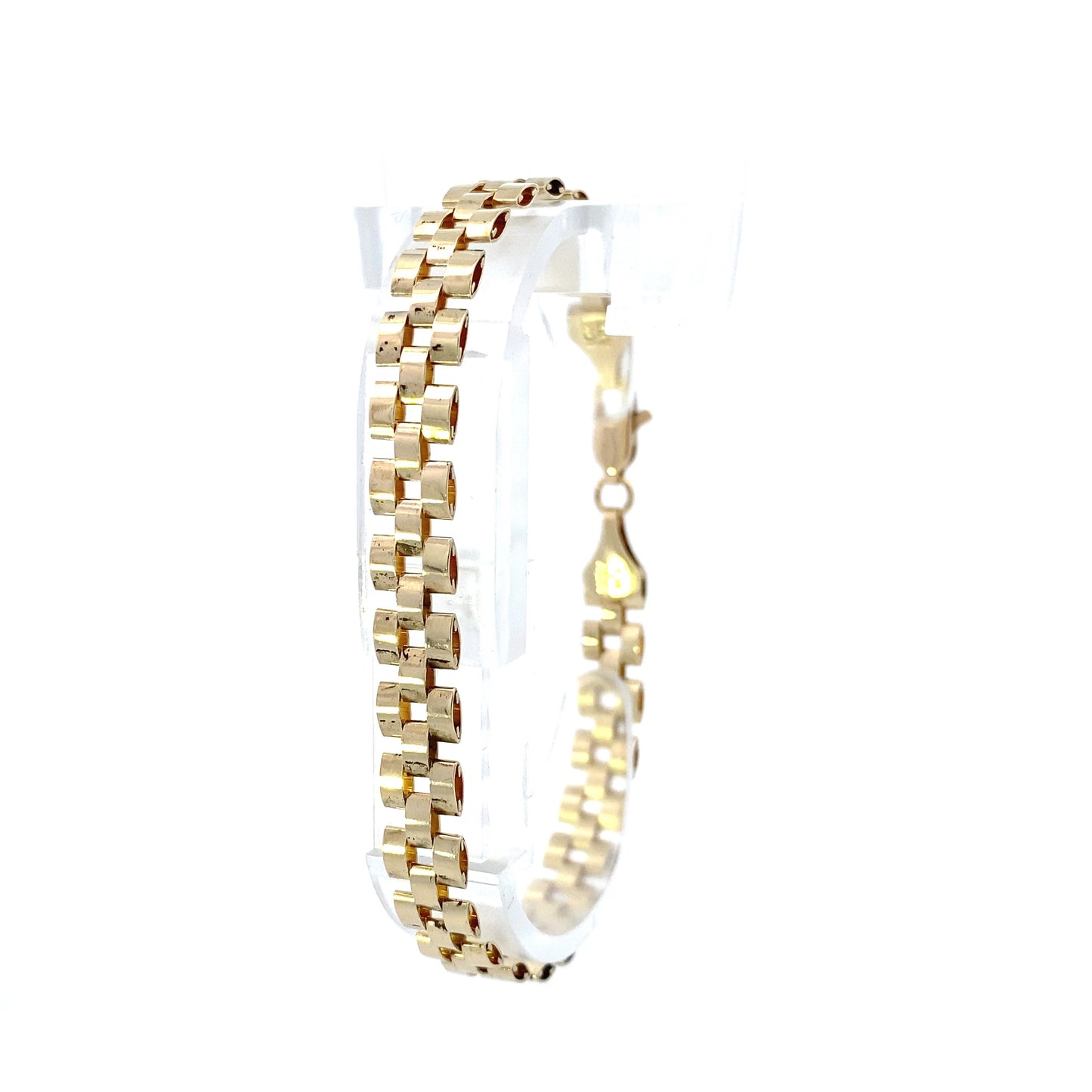 10K Yellow Gold 7.25" 7mm Rolex Bracelet