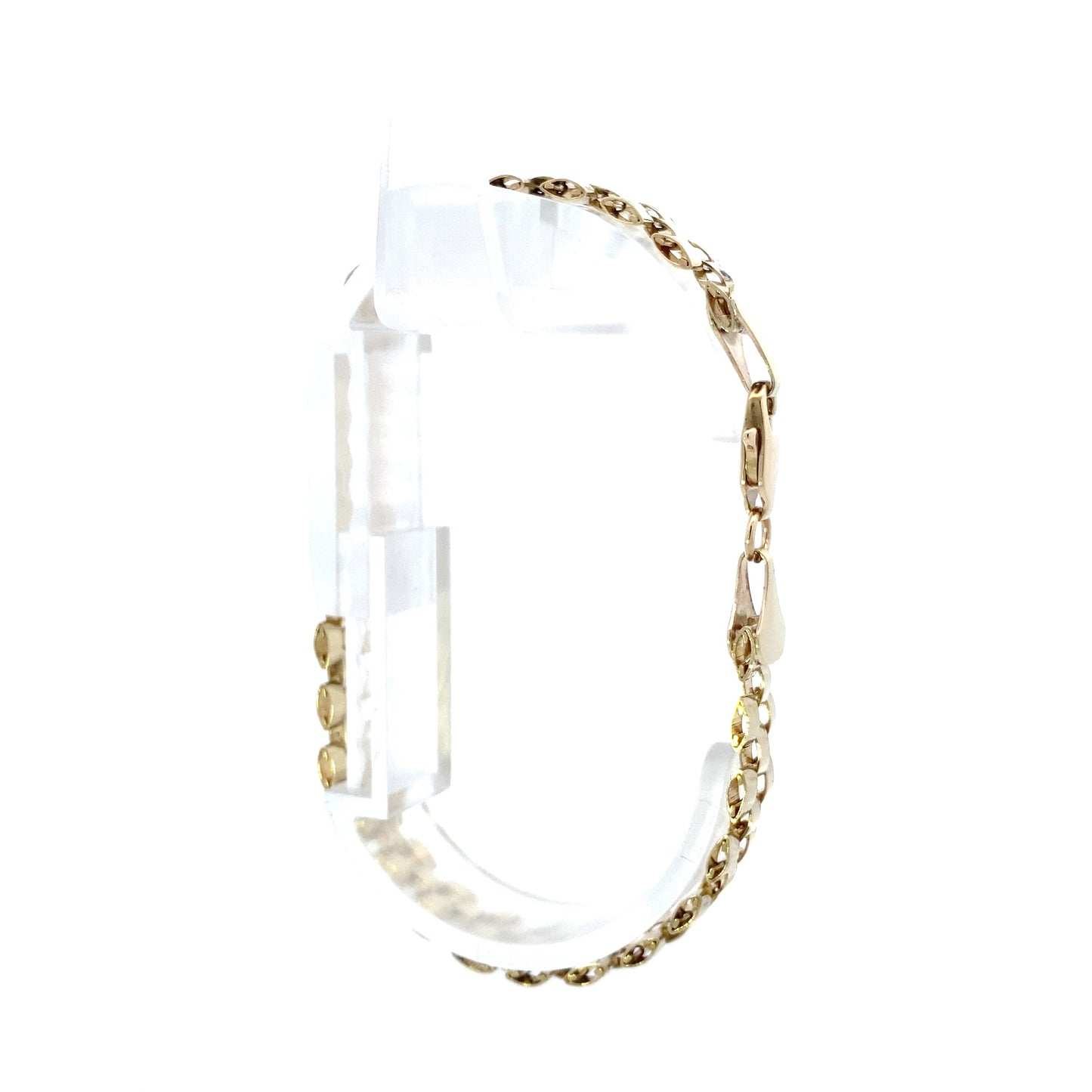 10K Yellow Gold 7.25" 7mm Rolex Bracelet