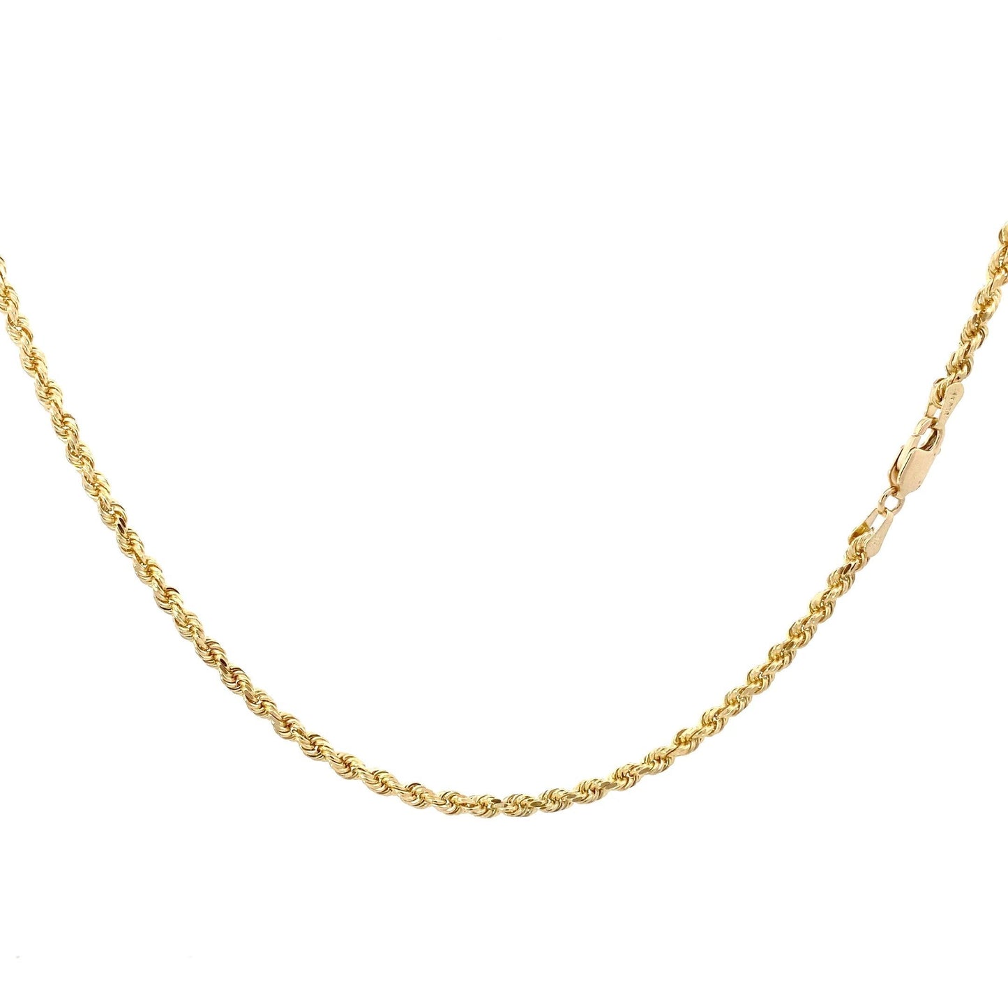 14K Yellow Gold 24" Rope Chain